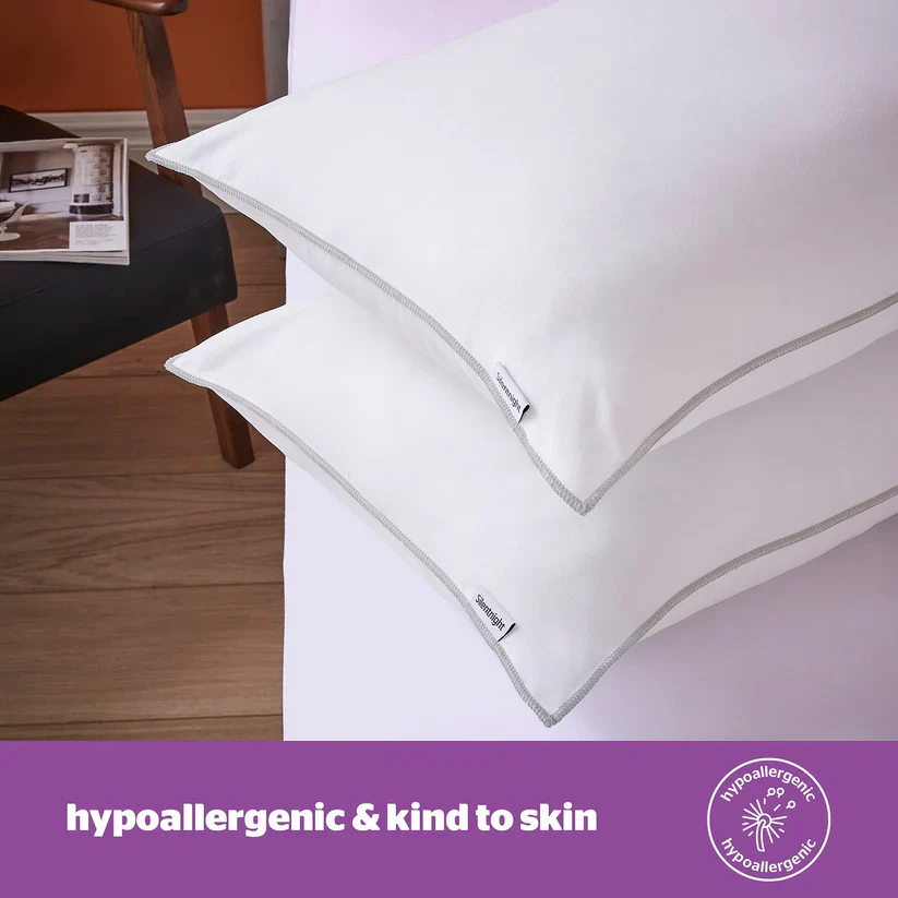 Silentnight Deep Sleep Pillow Pair - Medium Support - Image 3