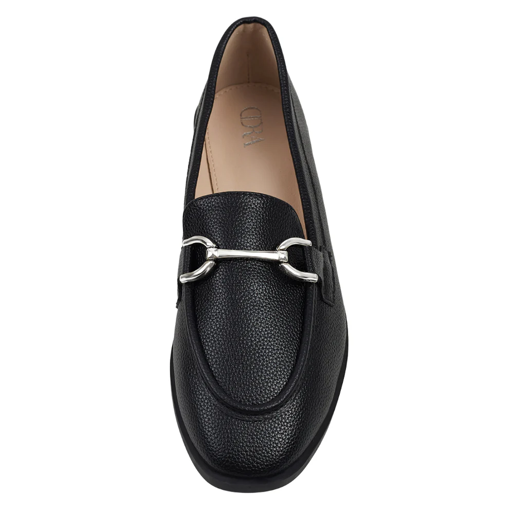Slip-On PU Leather Horsebit Loafers - Image 5