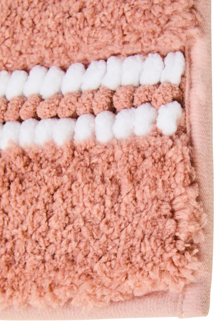 Soak Small Dusky Pink Bath Mat - Image 2