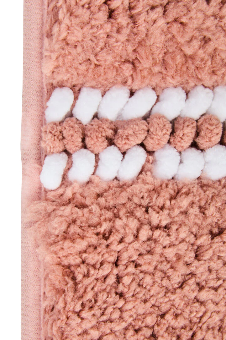 Soak Small Dusky Pink Bath Mat - Image 3