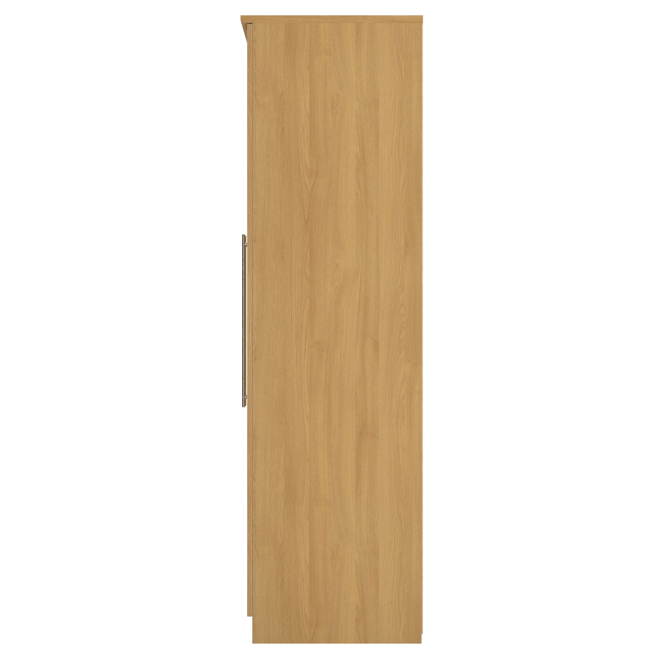 Sofia Ready Assembled 2 Door Wardrobe in Modern Oak - Image 3