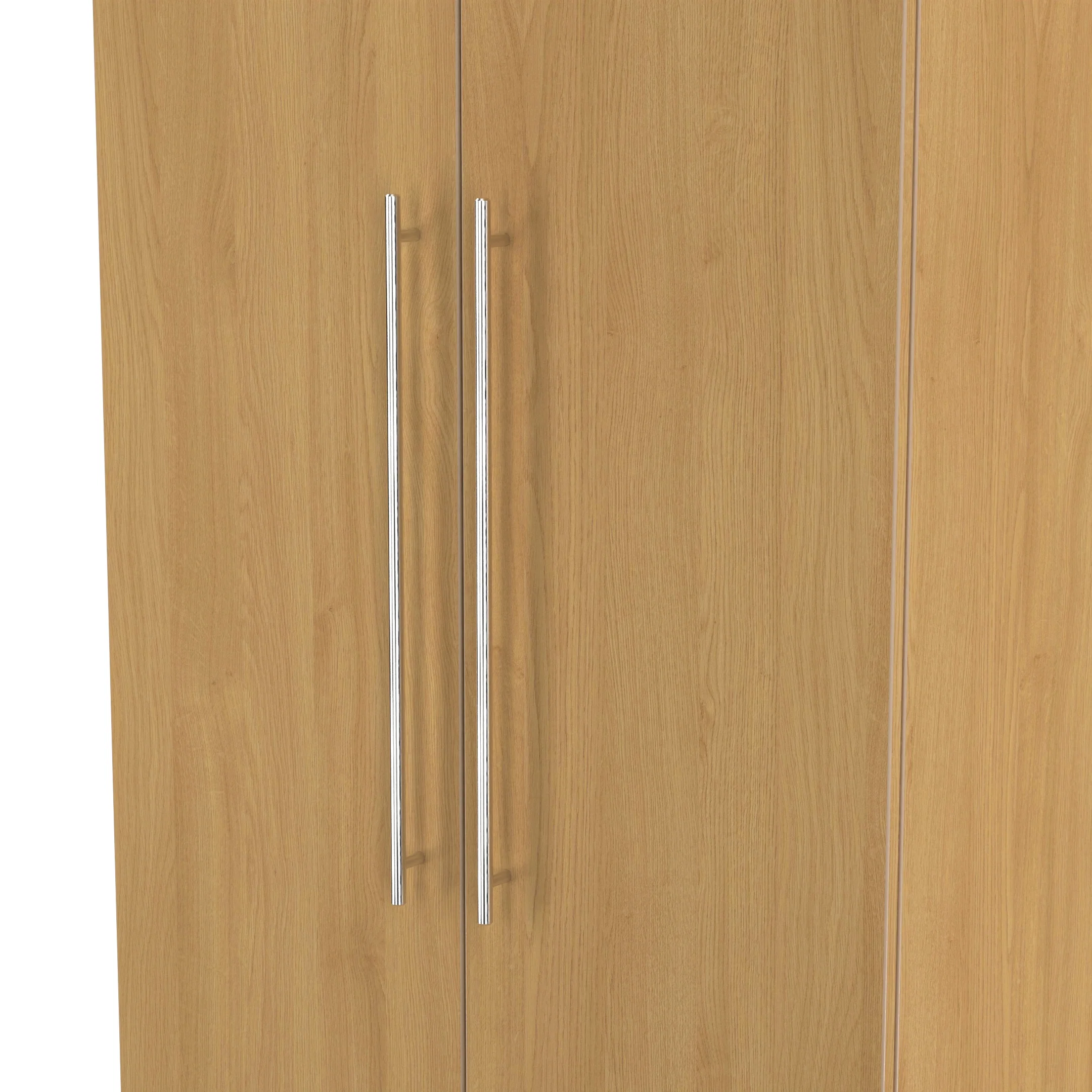 Sofia Ready Assembled 2 Door Wardrobe in Modern Oak - Image 5