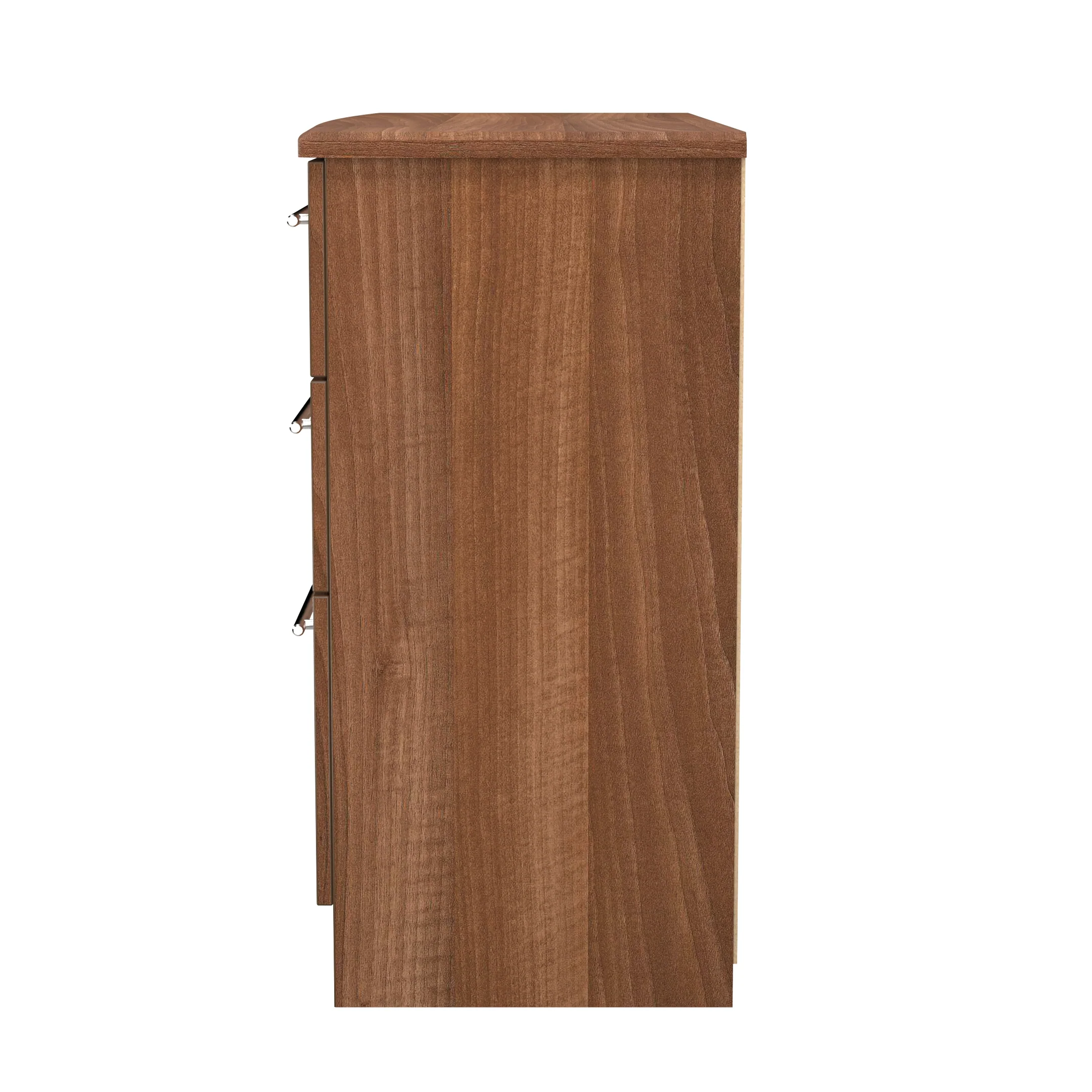 Sofia Ready Assembled 6 Drawer Wide Chest in Noche Walnut - Image 2