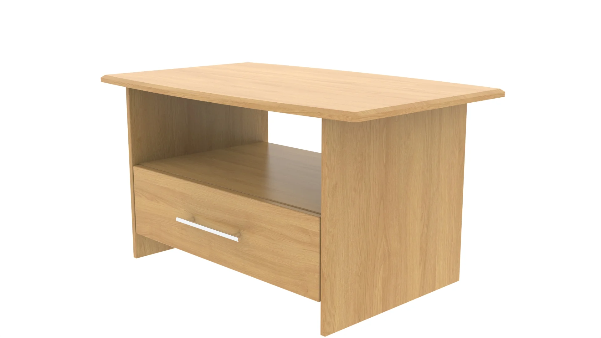 Sofia Ready Assembled Bottom Drawer Coffee Table in Modern Oak - Image 10