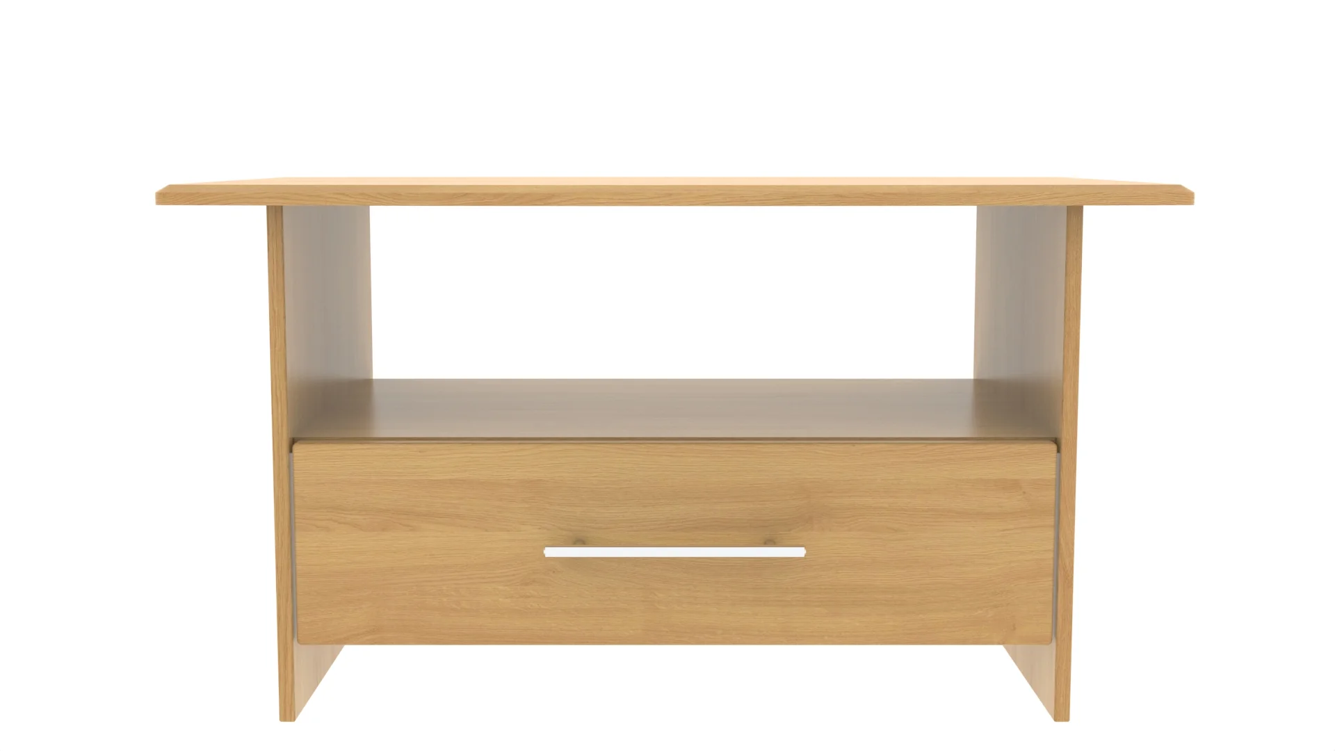Sofia Ready Assembled Bottom Drawer Coffee Table in Modern Oak - Image 9