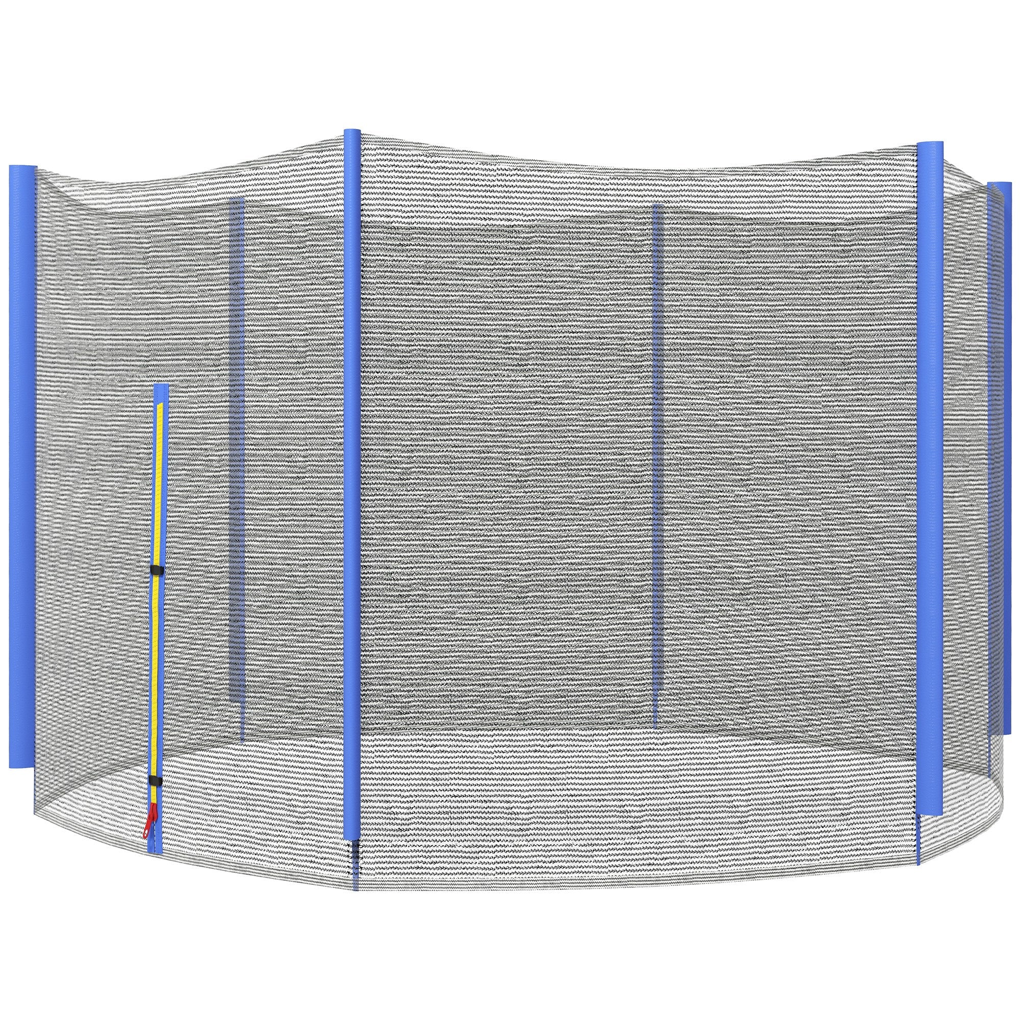 SPORTNOW 10ft Trampoline Net Replacement Safety Net With Zipped Door