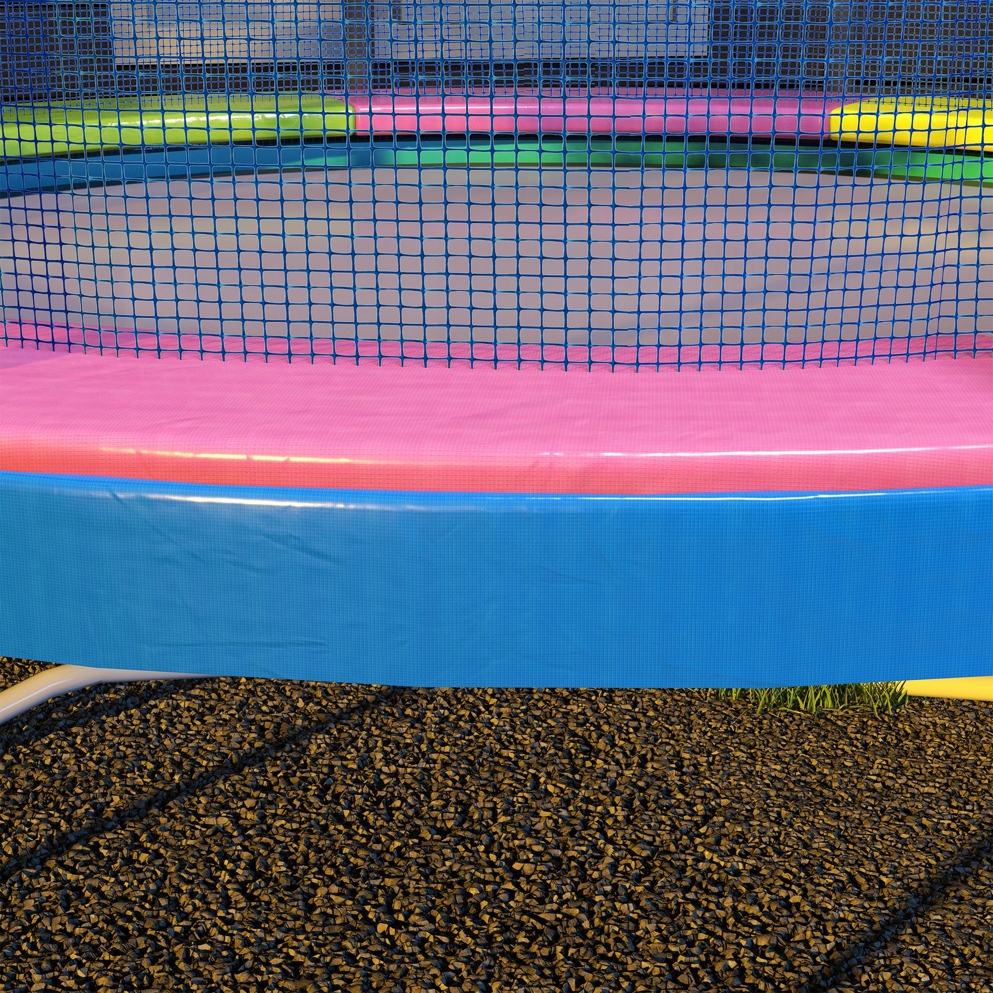 SPORTNOW 10FT Trampoline Pad Spring Cover, Waterproof, Multi-Colored - Image 9