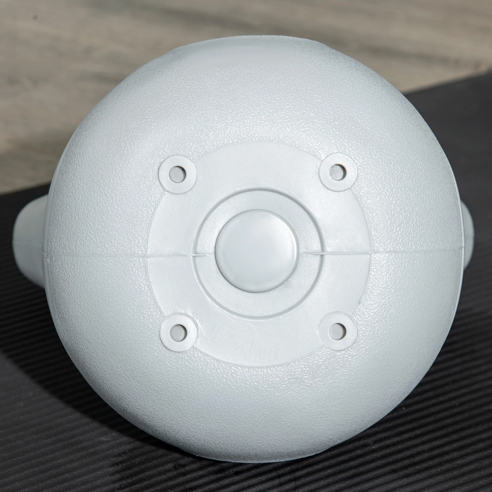 SPORTNOW 16kg Kettle Bell with Handle for Home Gym, Green and Grey - Image 8