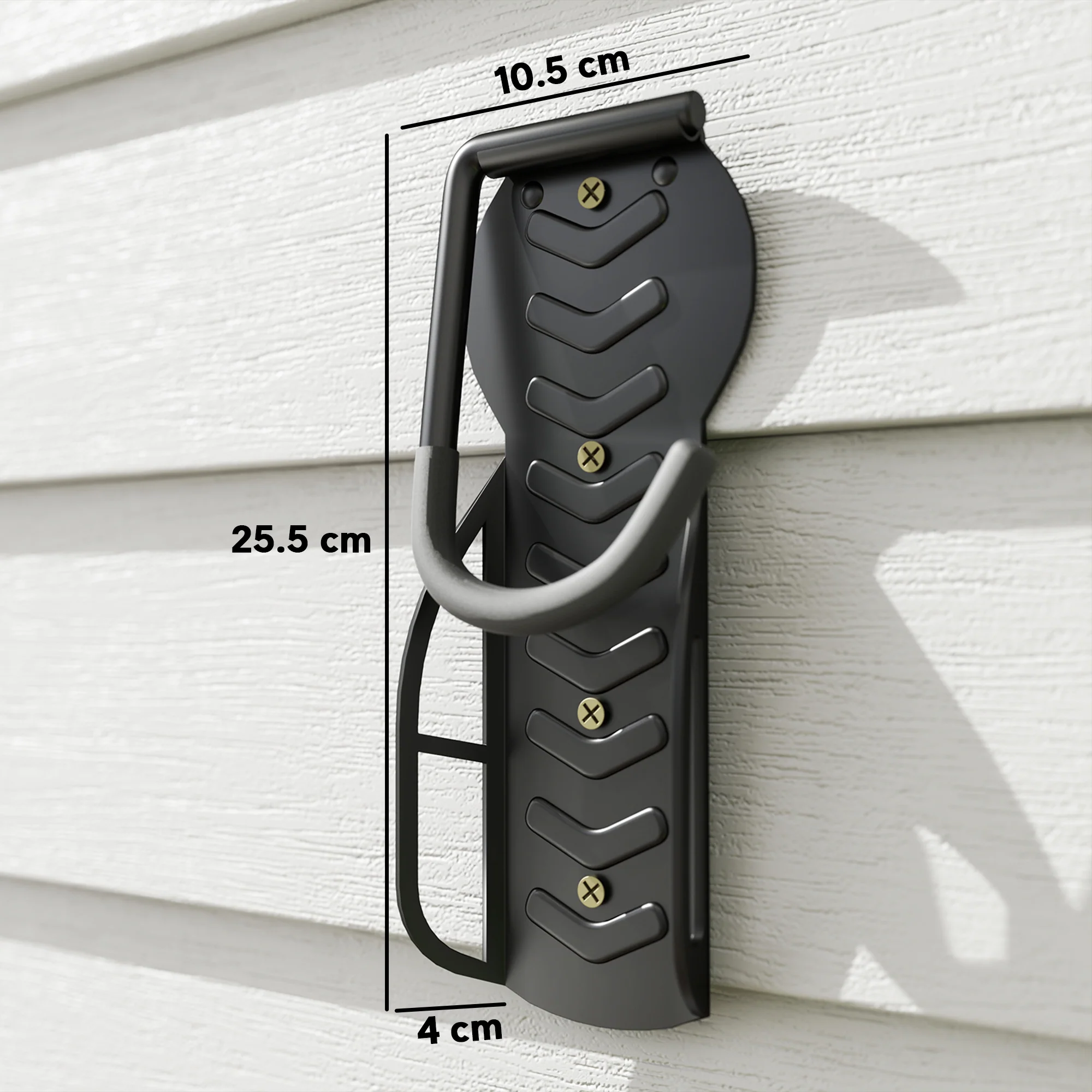 SPORTNOW 4 Pack Bike Rack, Wall Mounted Bike Hooks for Garage - Image 5