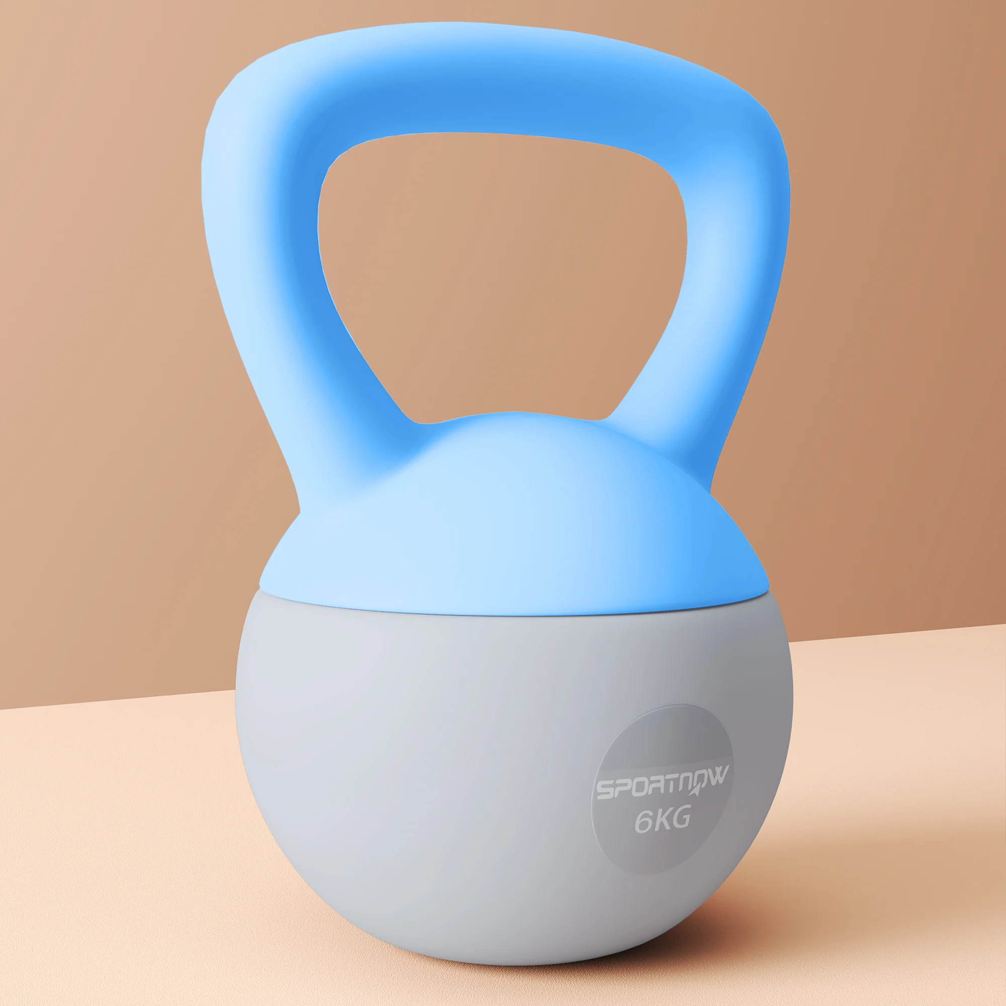 SPORTNOW 6KG Kettlebell W/ Soft Body, Non-Slip Handle - Image 7