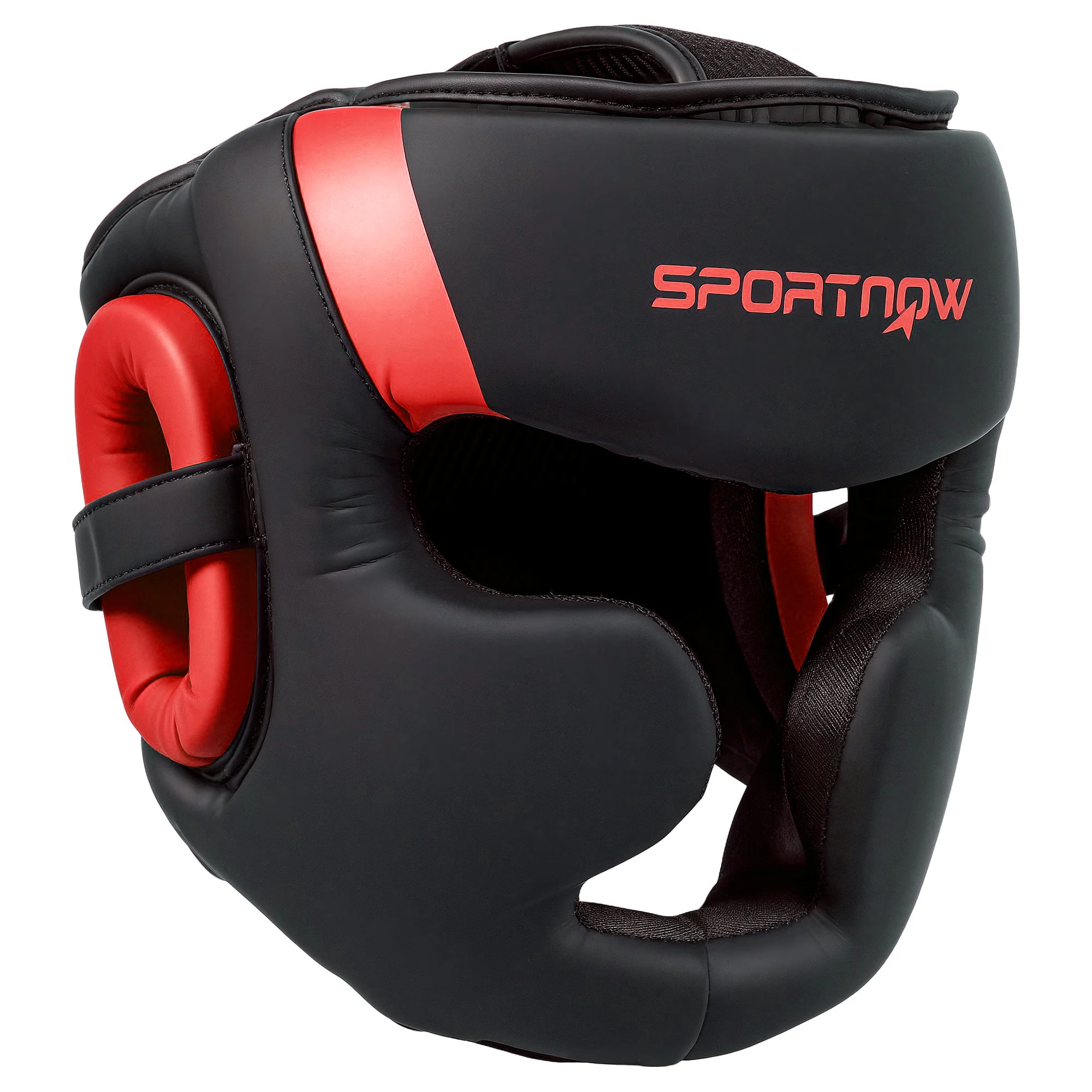 SPORTNOW Boxing Headguard W/ Adjustable Strap For Sparring Kickboxing - Image 10
