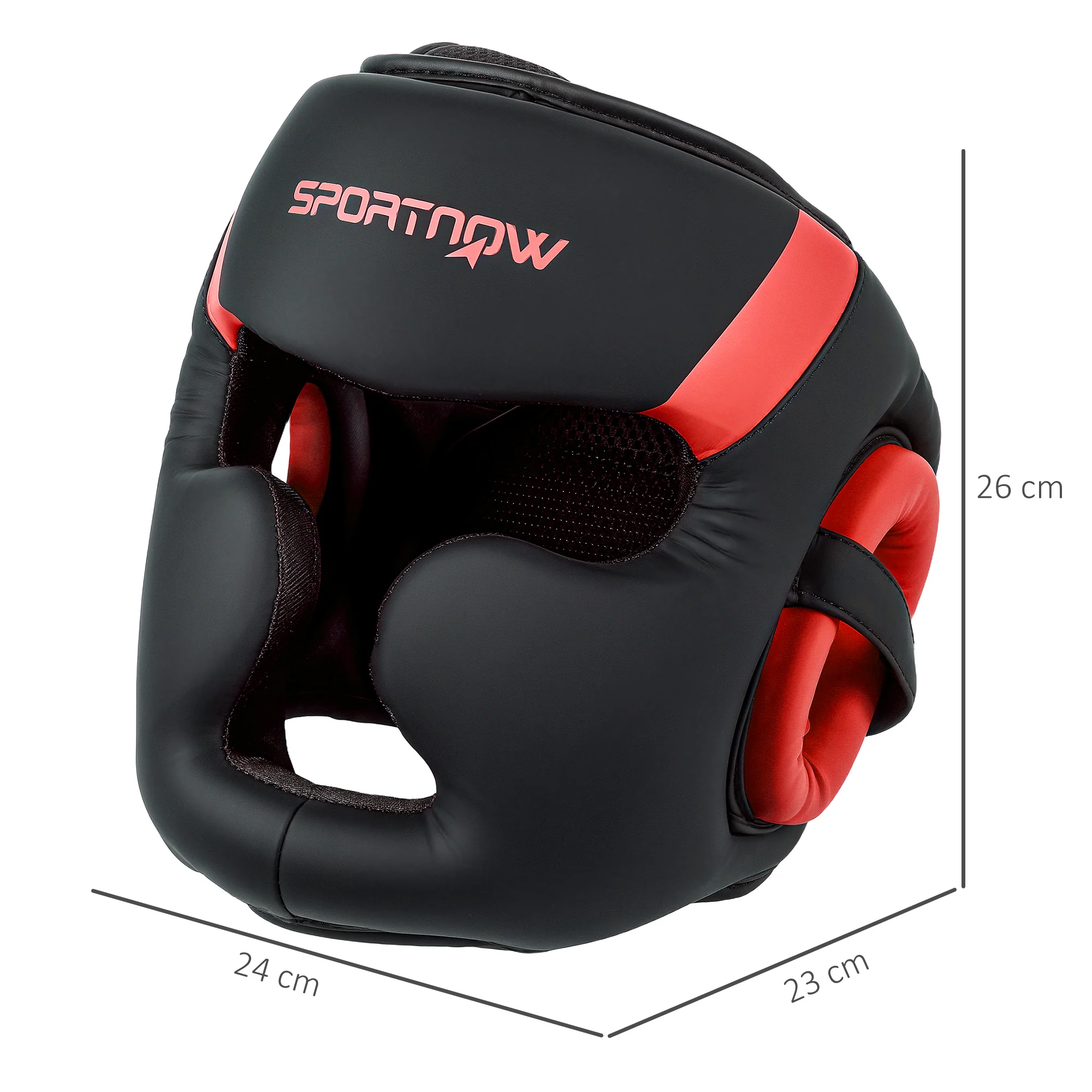 SPORTNOW Boxing Headguard W/ Adjustable Strap For Sparring Kickboxing - Image 14