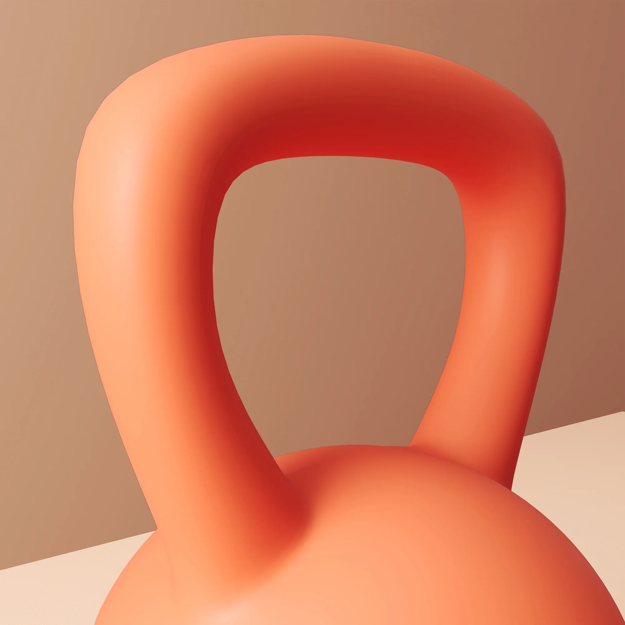 SPORTNOW Kettlebell W/ Soft Body And Non-Slip Handle, Orange And Grey - Image 18