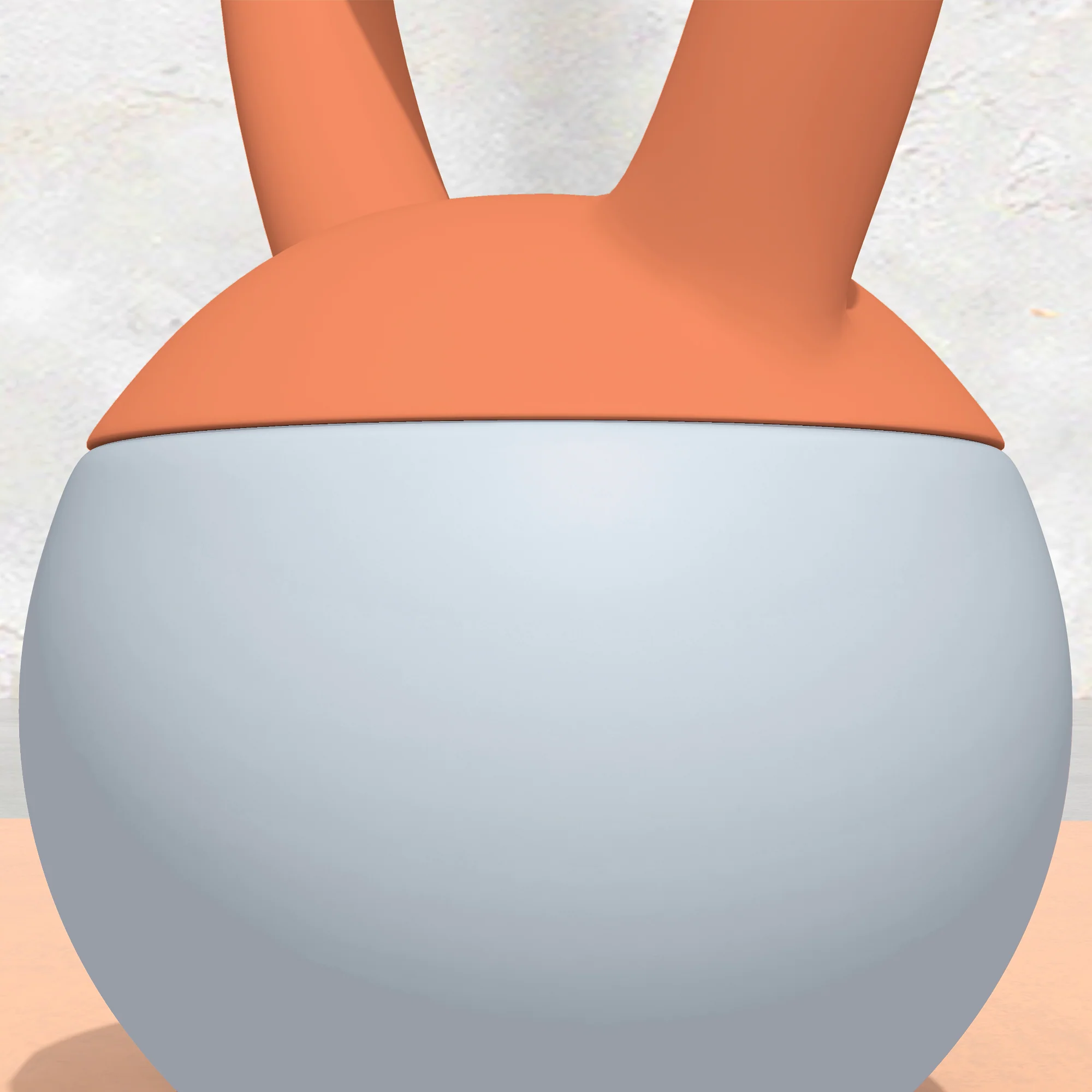 SPORTNOW Kettlebell W/ Soft Body And Non-Slip Handle, Orange And Grey - Image 8