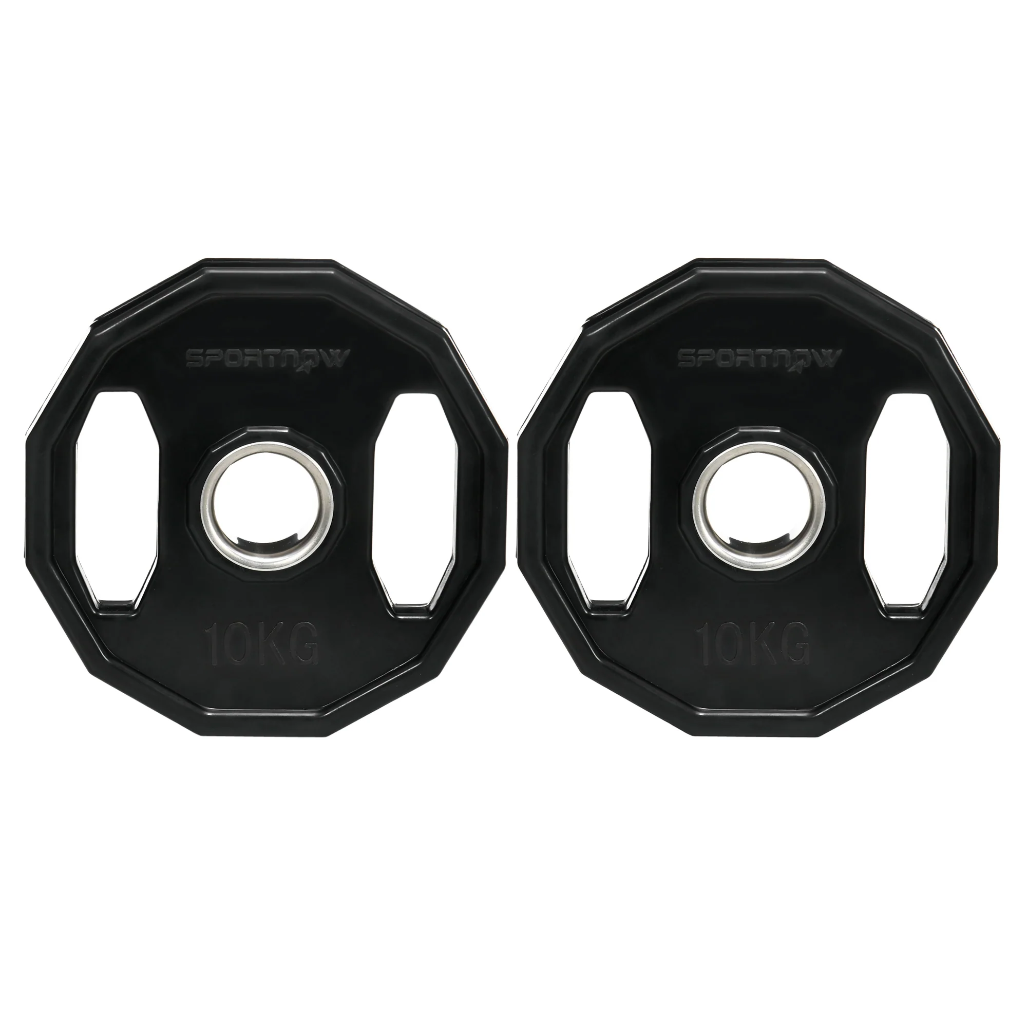 SPORTNOW Olympic Weight Plates Set With 2inch - 5cm Holes For Home Gym - Image 10
