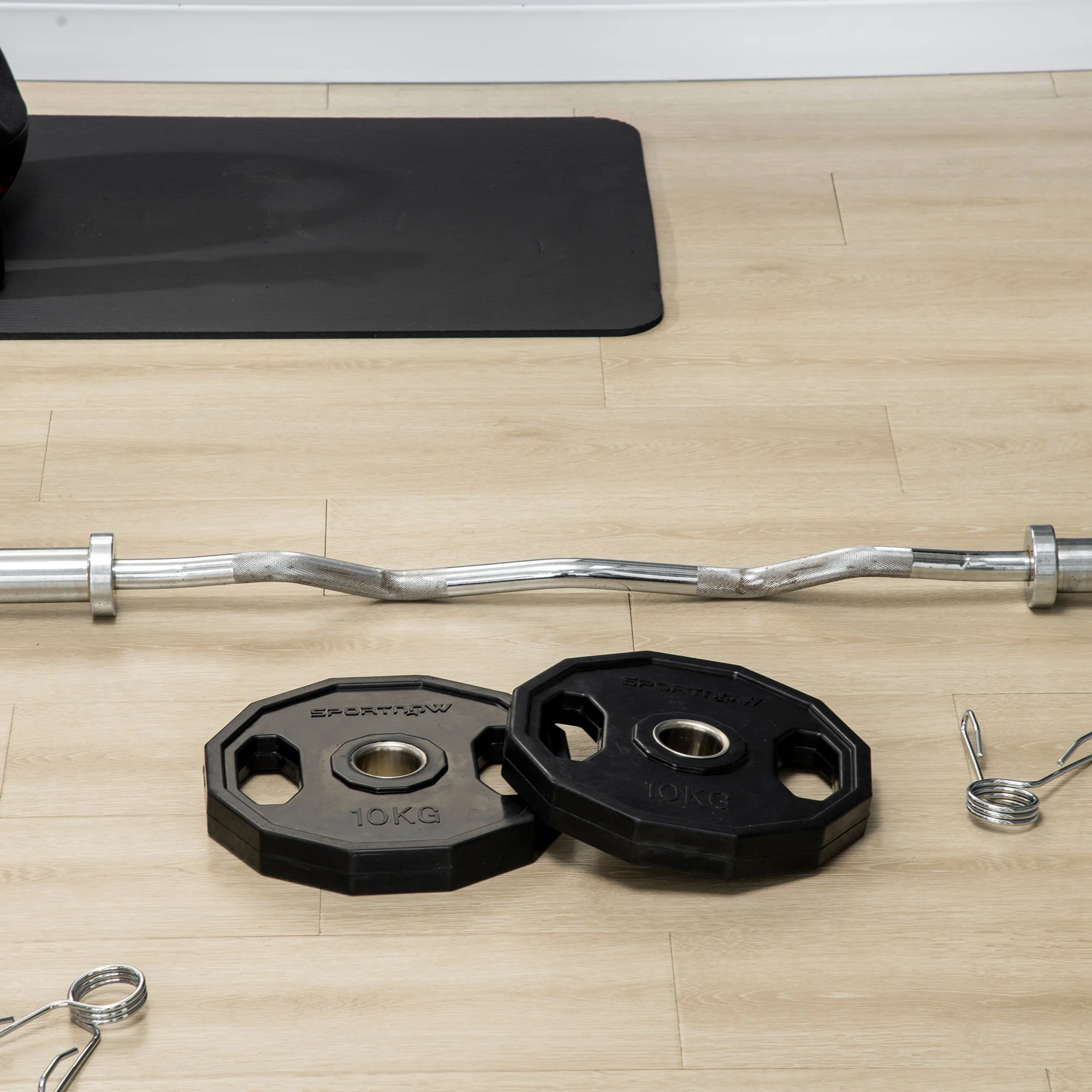 SPORTNOW Olympic Weight Plates Set With 2inch - 5cm Holes For Home Gym - Image 16