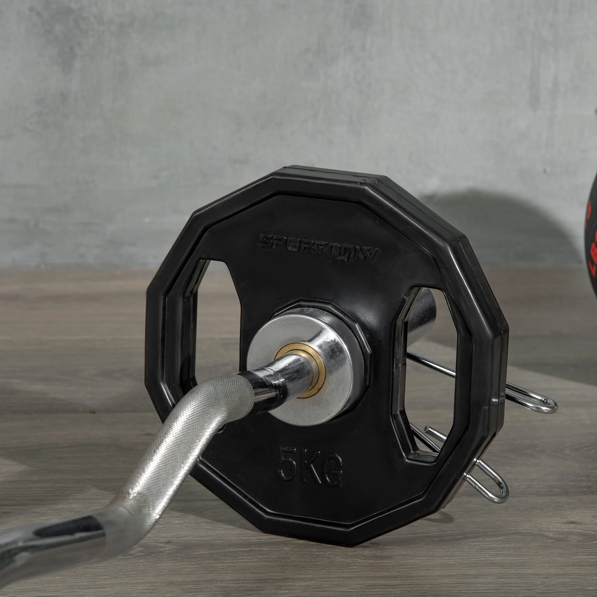 SPORTNOW Olympic Weight Plates Set With 2inch - 5cm Holes For Home Gym - Image 8