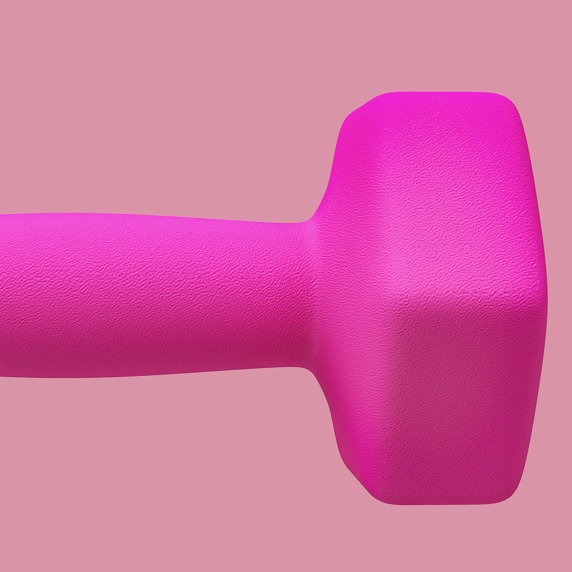 SPORTNOW Set Of 2 Hexagonal Dumbbells Weights Pair, 2 X 3kg, Pink - Image 7