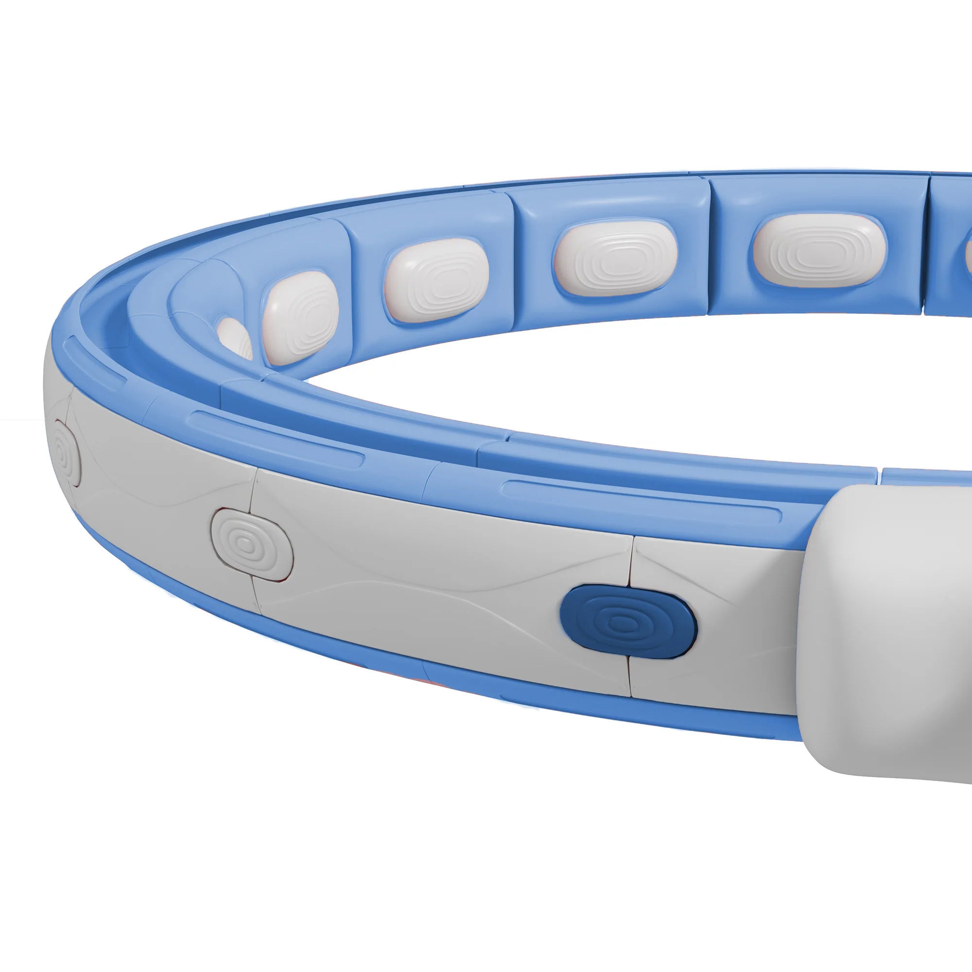 SPORTNOW Smart Weighted Hula Hoop With 16 Detachable Knots - Image 9