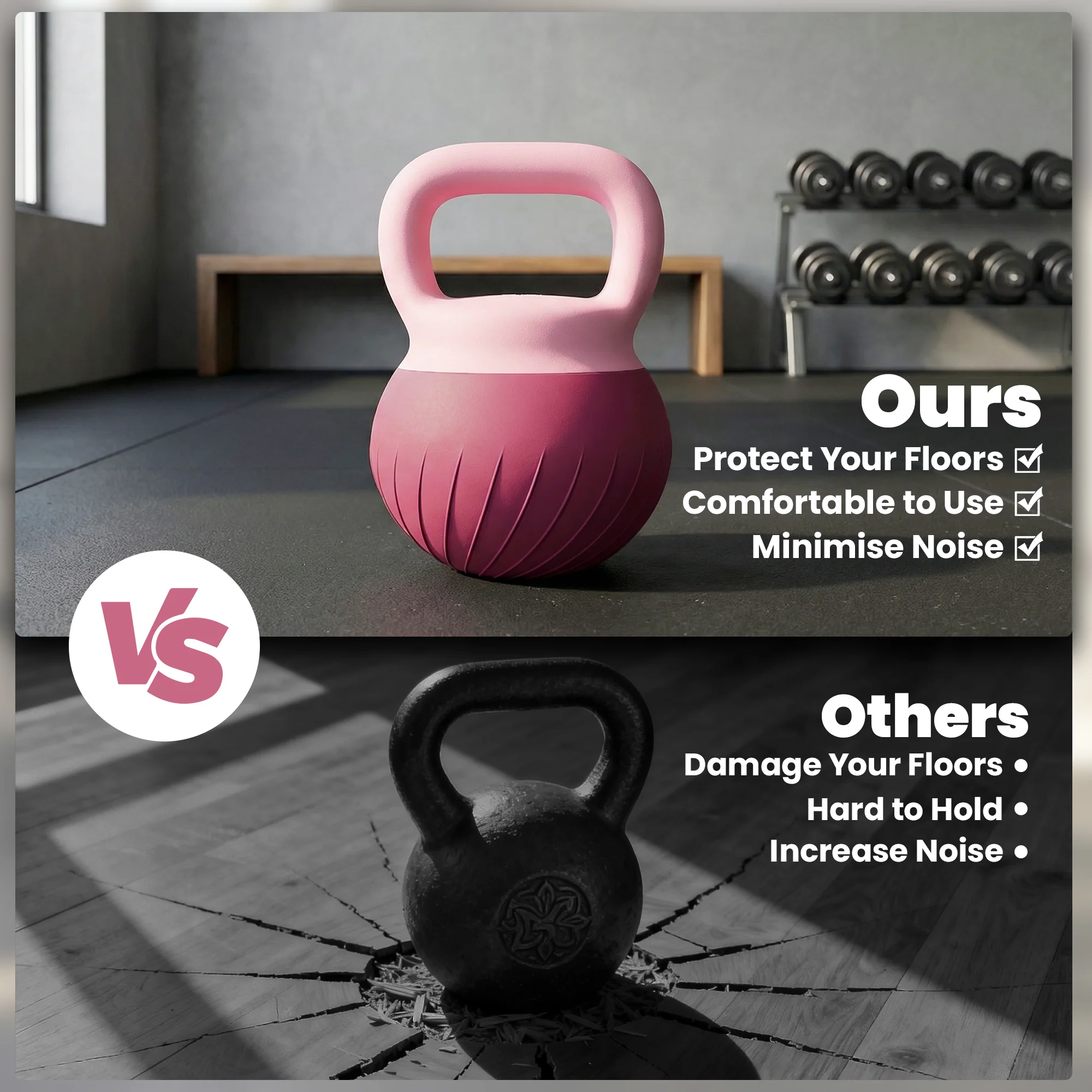 SPORTNOW Soft Kettlebell, 8kg Kettle Bell with Anti-Slip Grip for Home Gym - Image 7