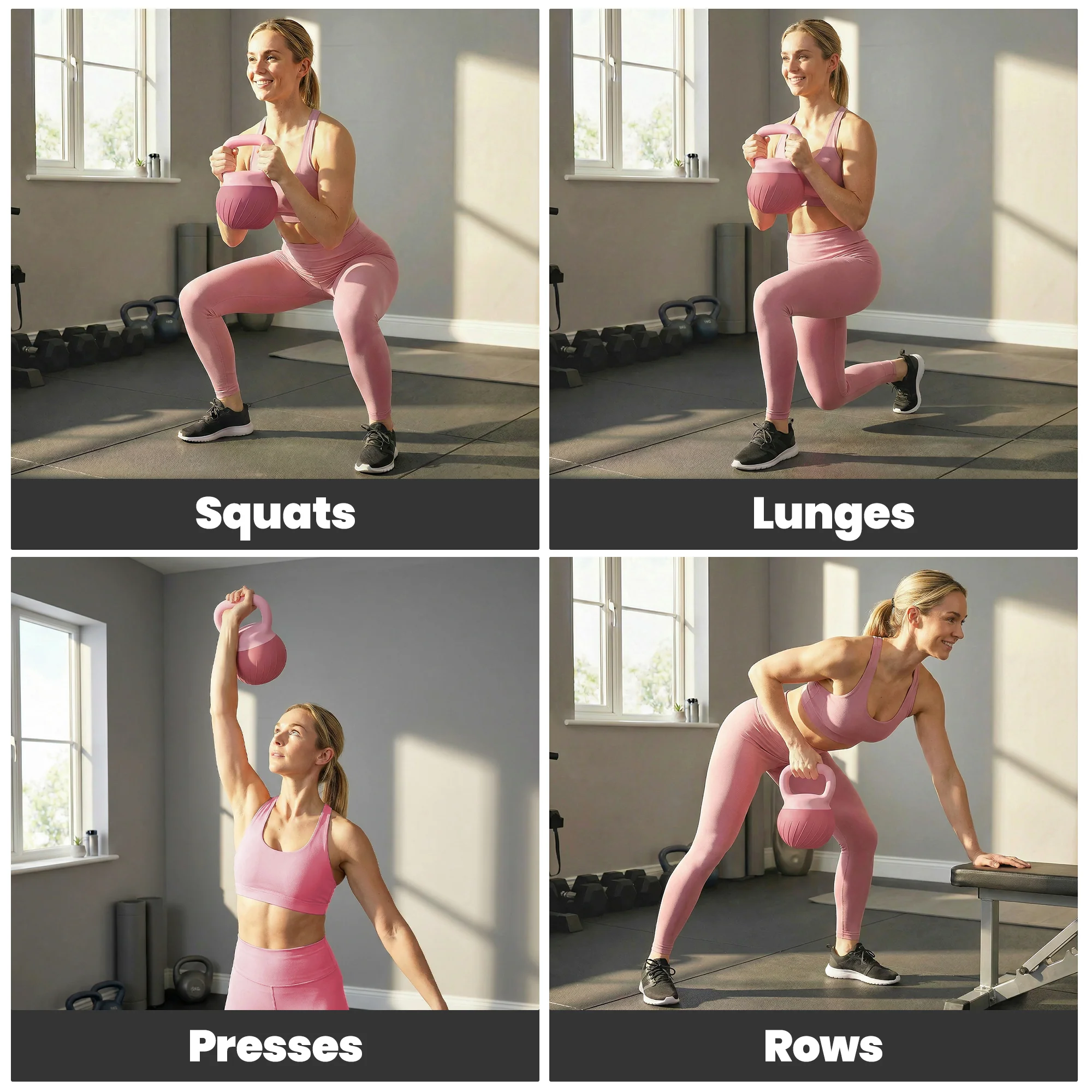 SPORTNOW Soft Kettlebell, 8kg Kettle Bell with Anti-Slip Grip for Home Gym - Image 8