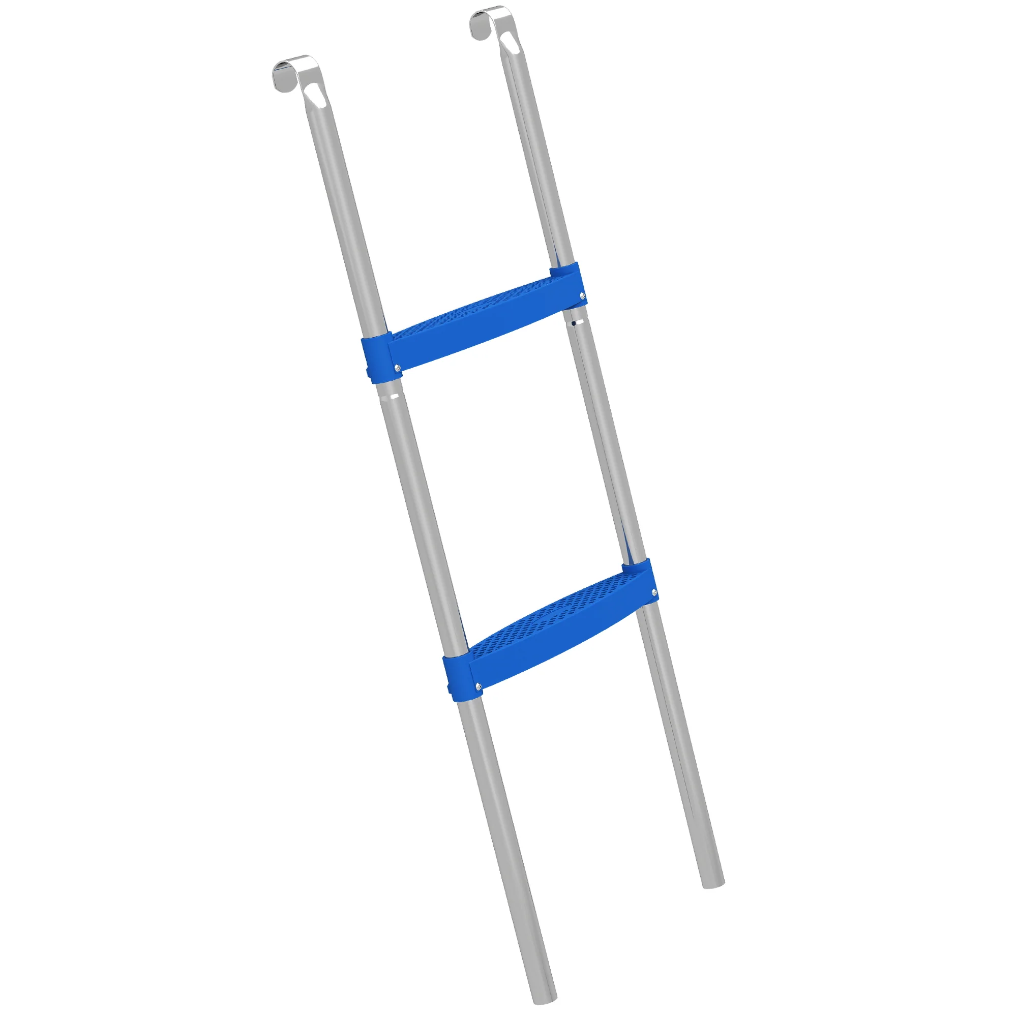 SPORTNOW Trampoline Ladder with Horizontal Wide Steps, Blue