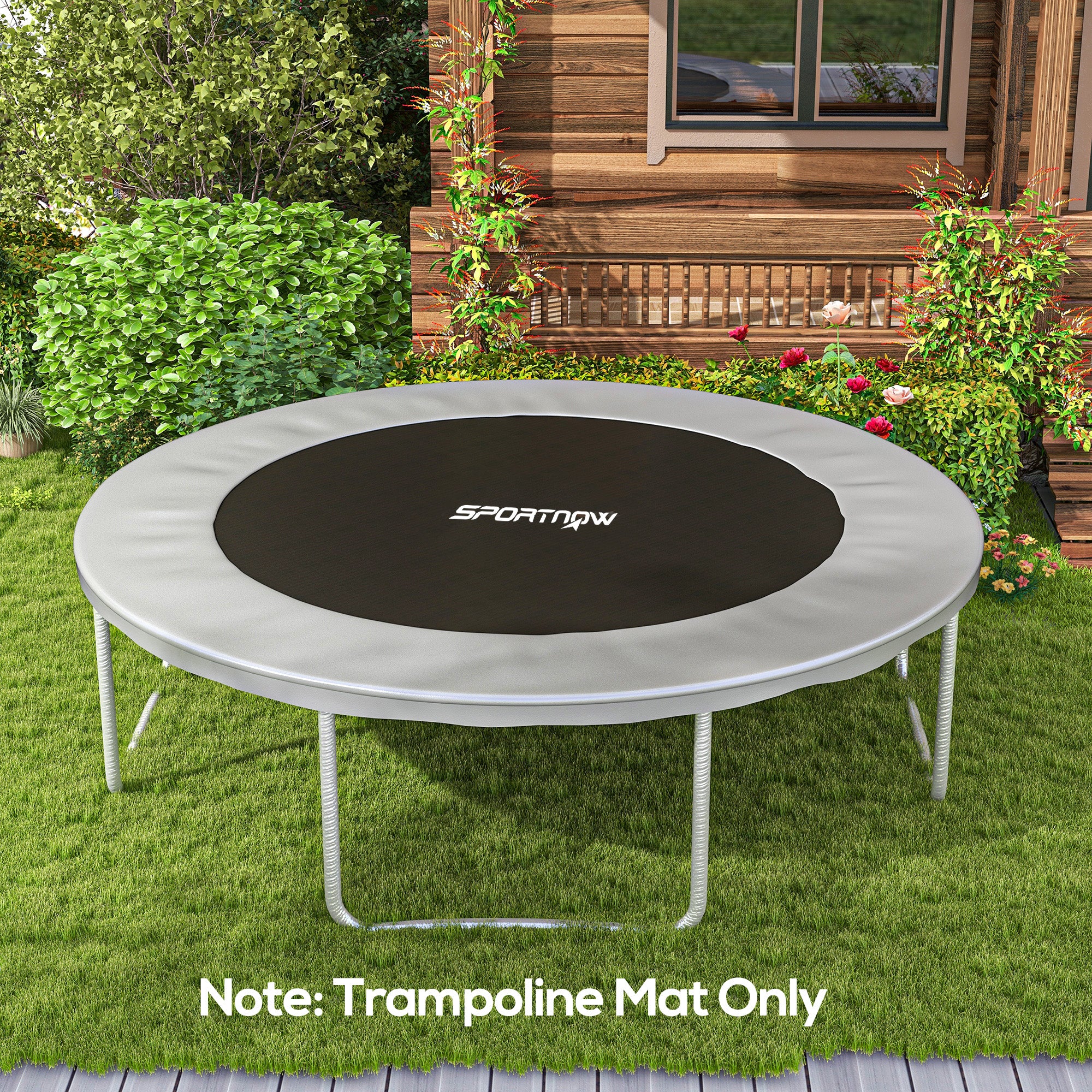 SPORTNOW Trampoline Mat With 72 V-Hooks, For 12ft Trampoline - Image 11