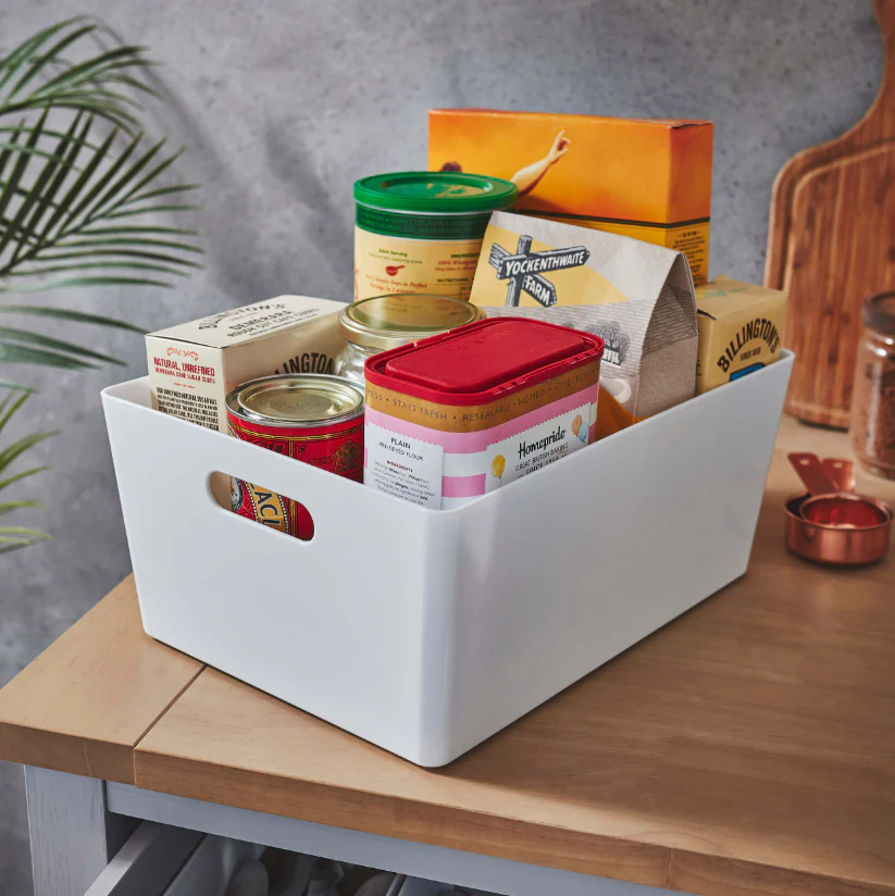 Studio Basket 11.5L Rectangular White - Image 6
