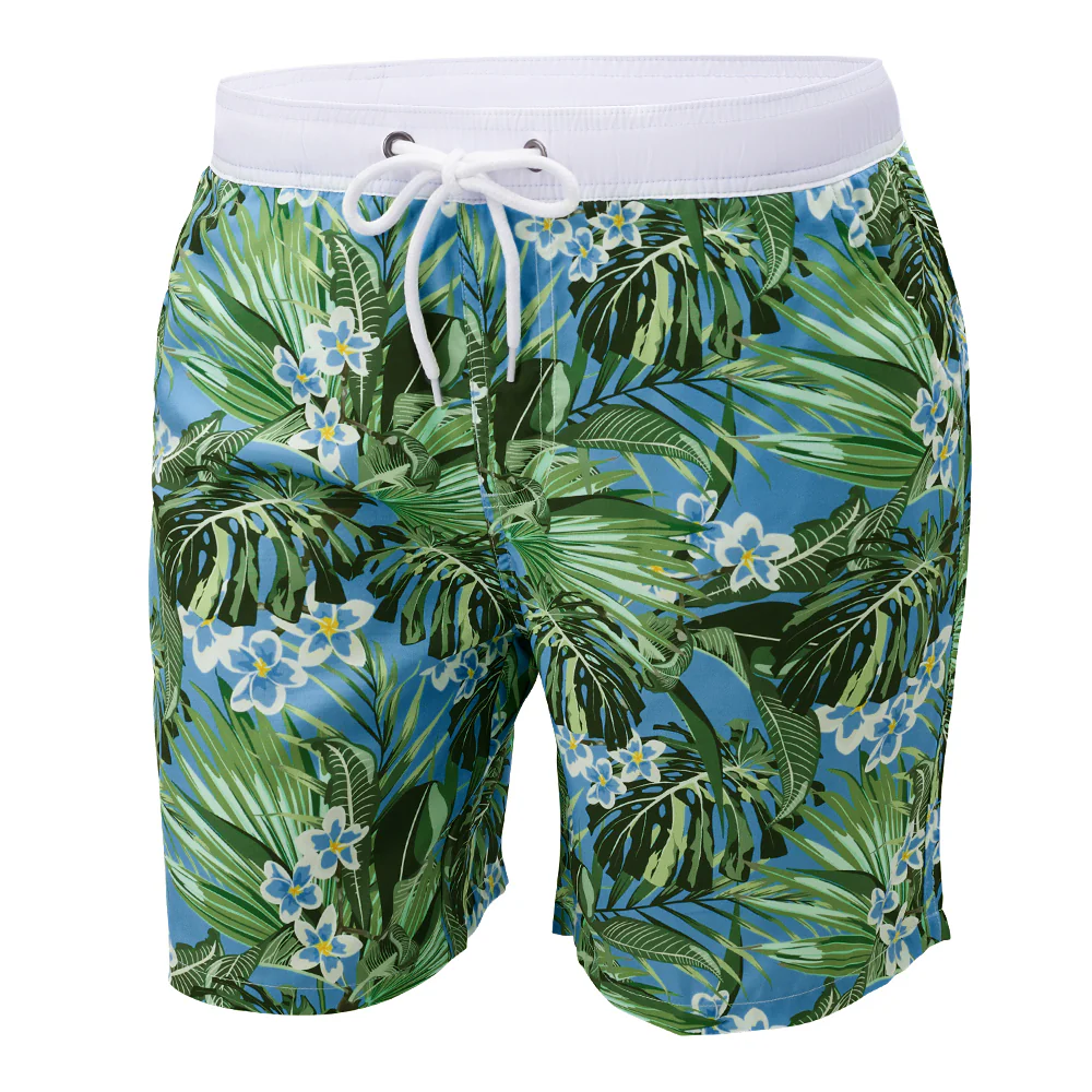 Summer Drawstring Beach Shorts - Image 3