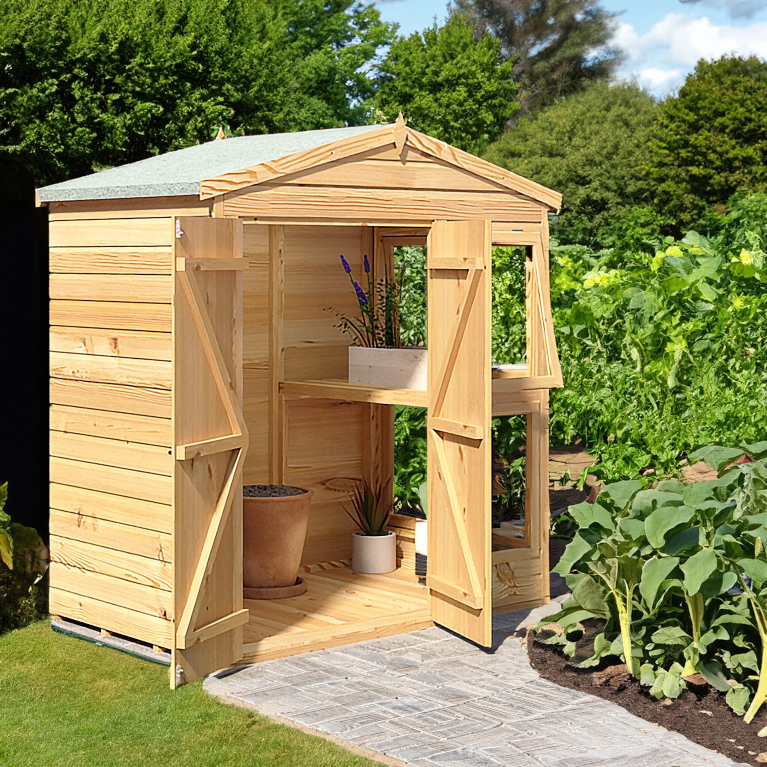 Sun Hut Potting Shed - Image 4