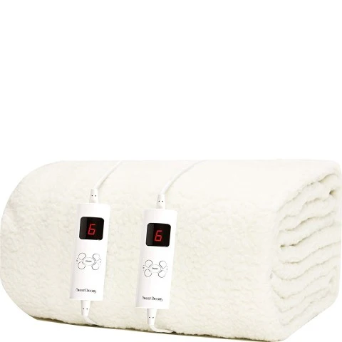 Sweet Dreams Luxury Fleece Electric Blanket Superking Size, Machine Washable Underblanket, Digital Control, Overheat Protection - Image 2