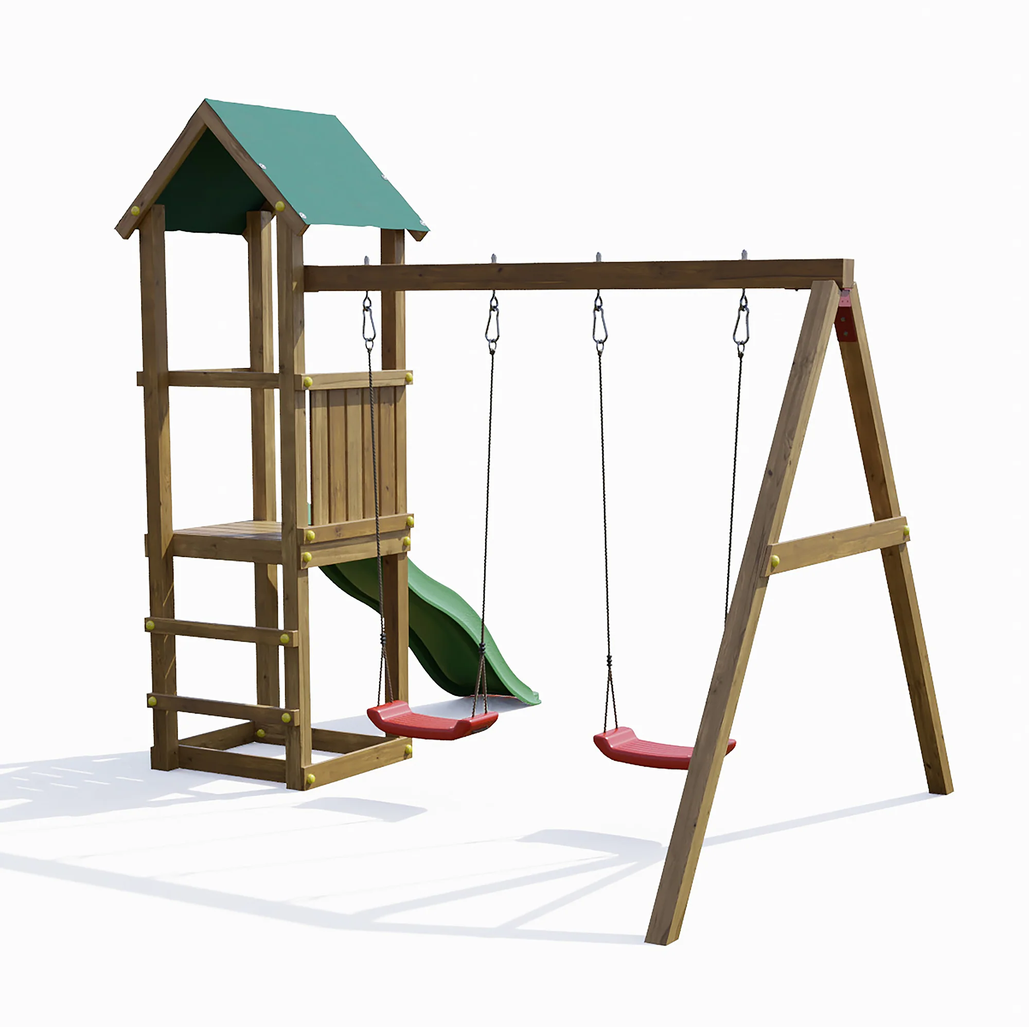 The Glide & Ride Lucas Playfort - Climbing Frame With Swings And Slide - Image 3