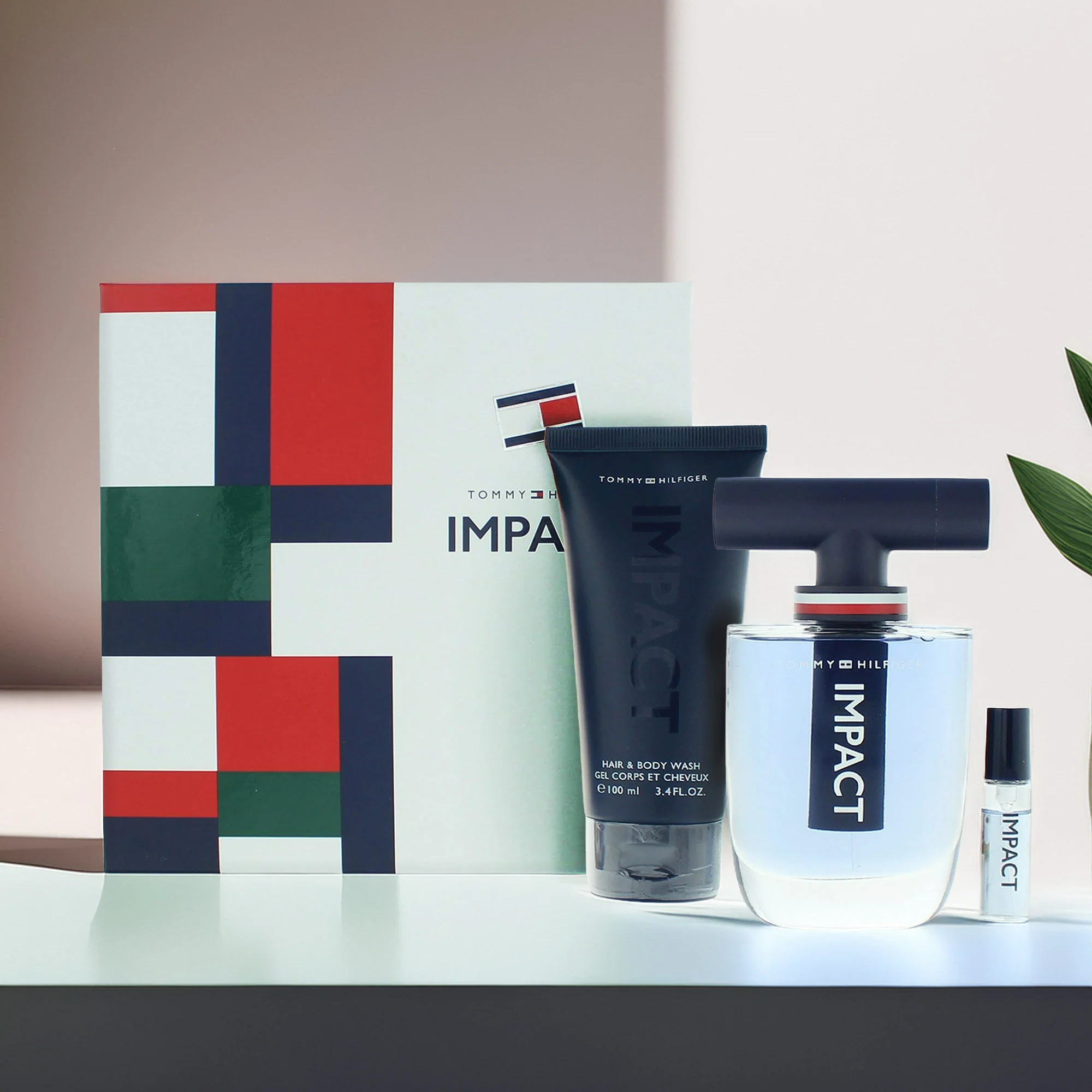 Tommy Hilfiger Impact 3 Piece Gift Set: Eau De Toilette 100ml - Eau De Toilette - Image 3