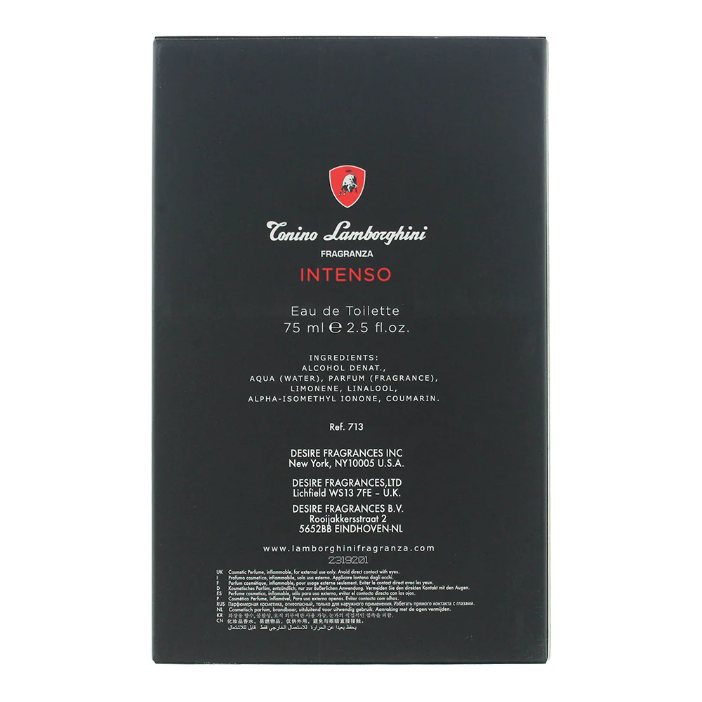 Tonino Lamborghini Intenso Eau de Toilette 75ml - Image 2
