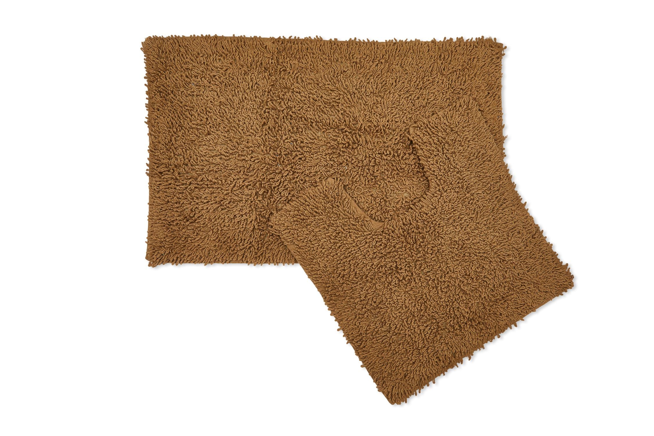 Tumble Twist Pure Cotton 2pc Bath set in Coffee - Image 3