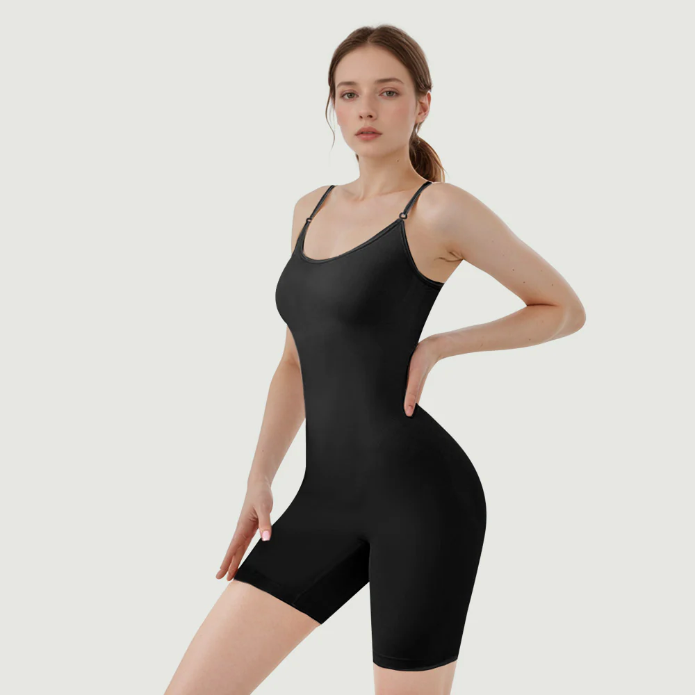 Tummy Control Seamless Boyshorts Sculpting Shapewear Bodysuit