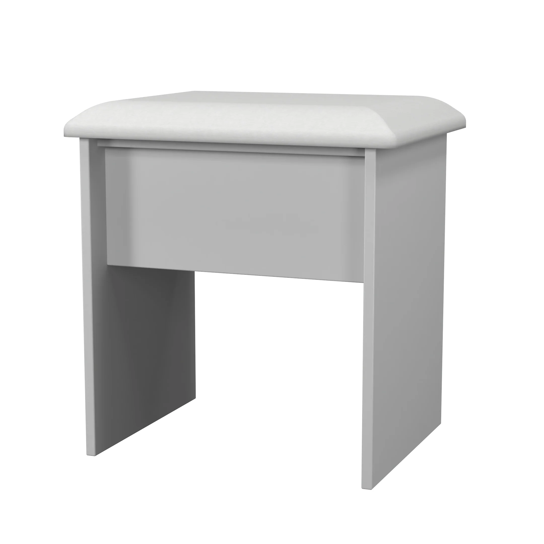 Tutbury Ready Assembled Stool in Grey Ash & Bardolino Oak - Image 4