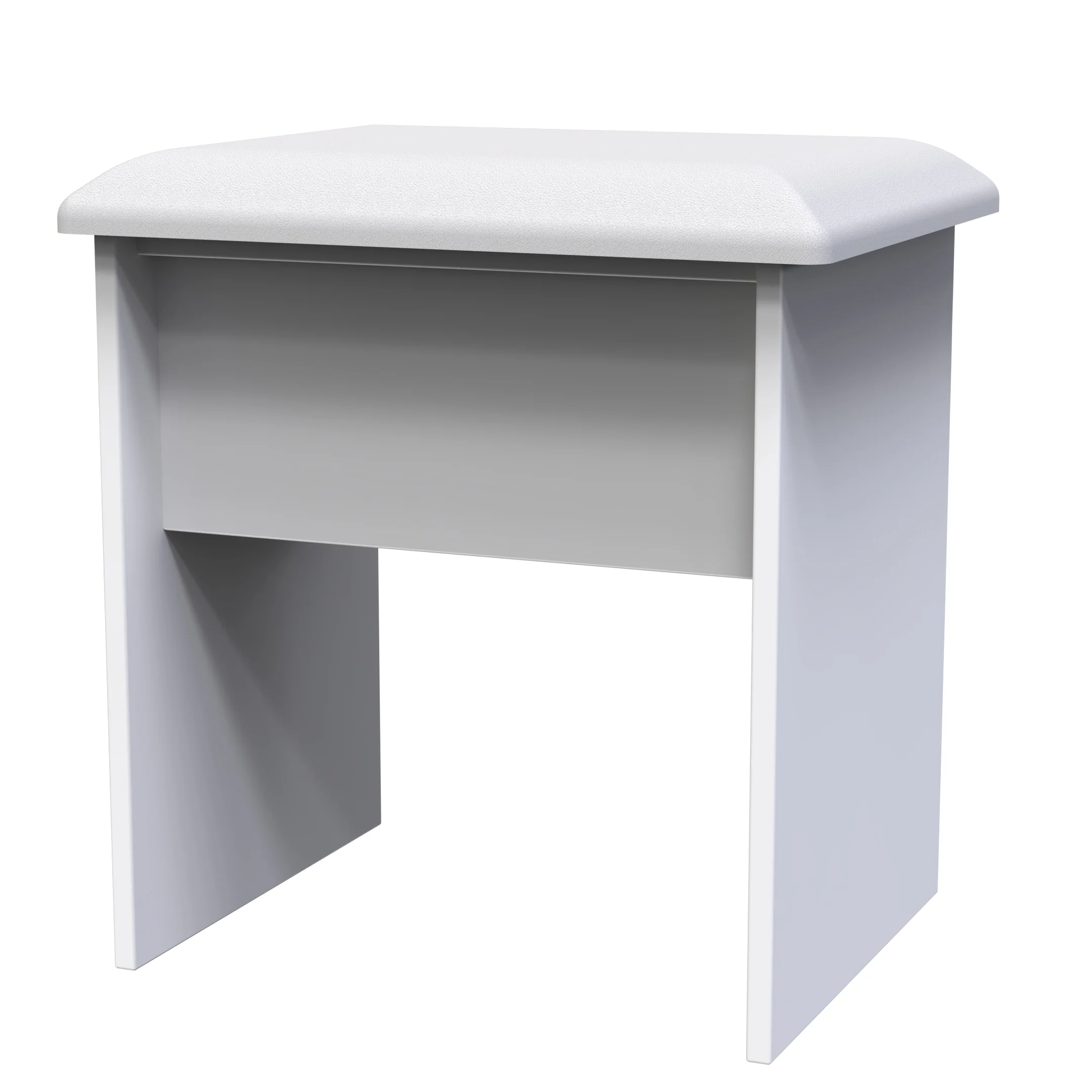 Tutbury Ready Assembled Stool in White Ash & Bardolino Oak - Image 4