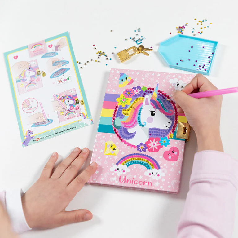 Unicorn Secret Diary Diamond Painting - Image 4