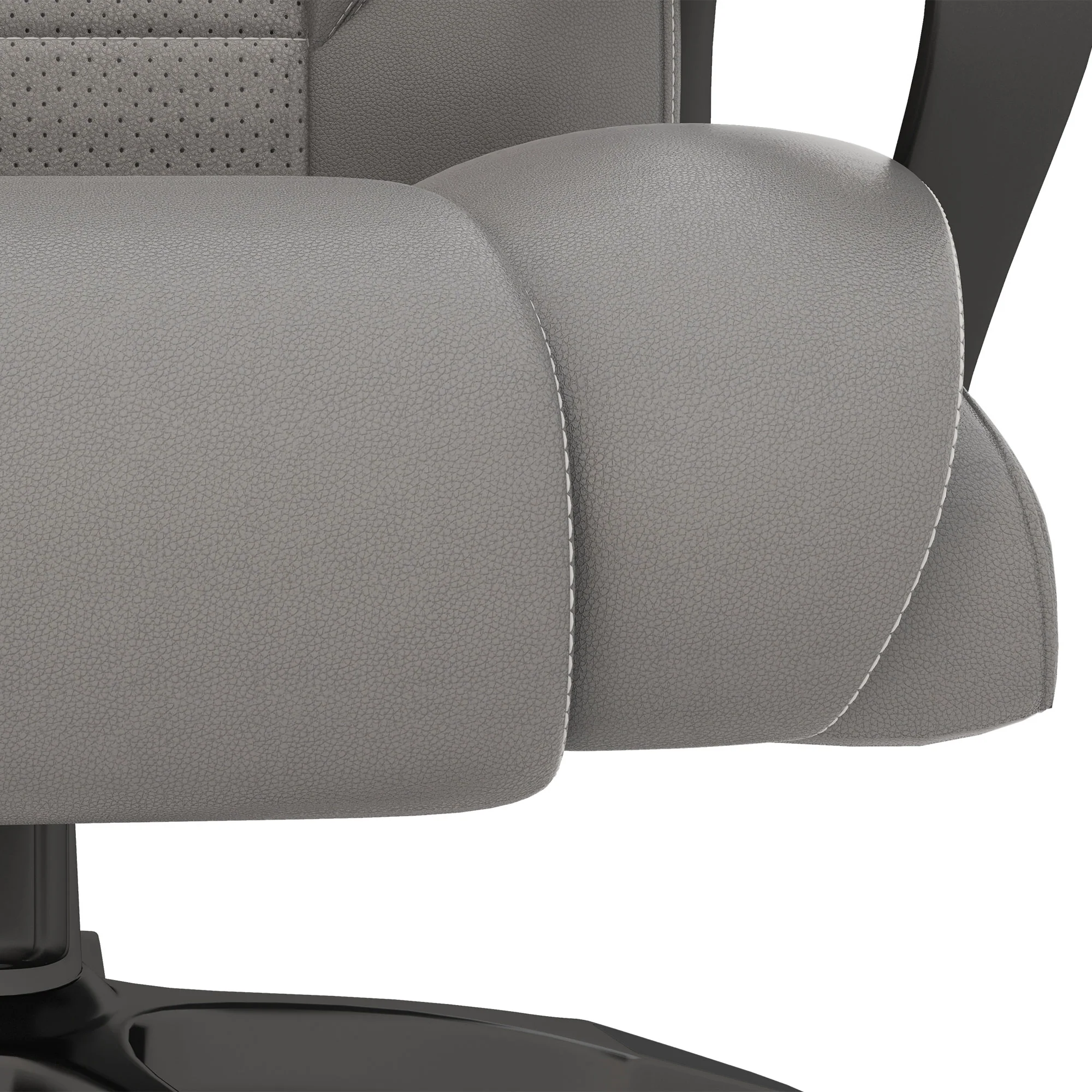 Vinsetto High Back 6 Points Vibration Massage Executive Office Chair, Grey - Image 9