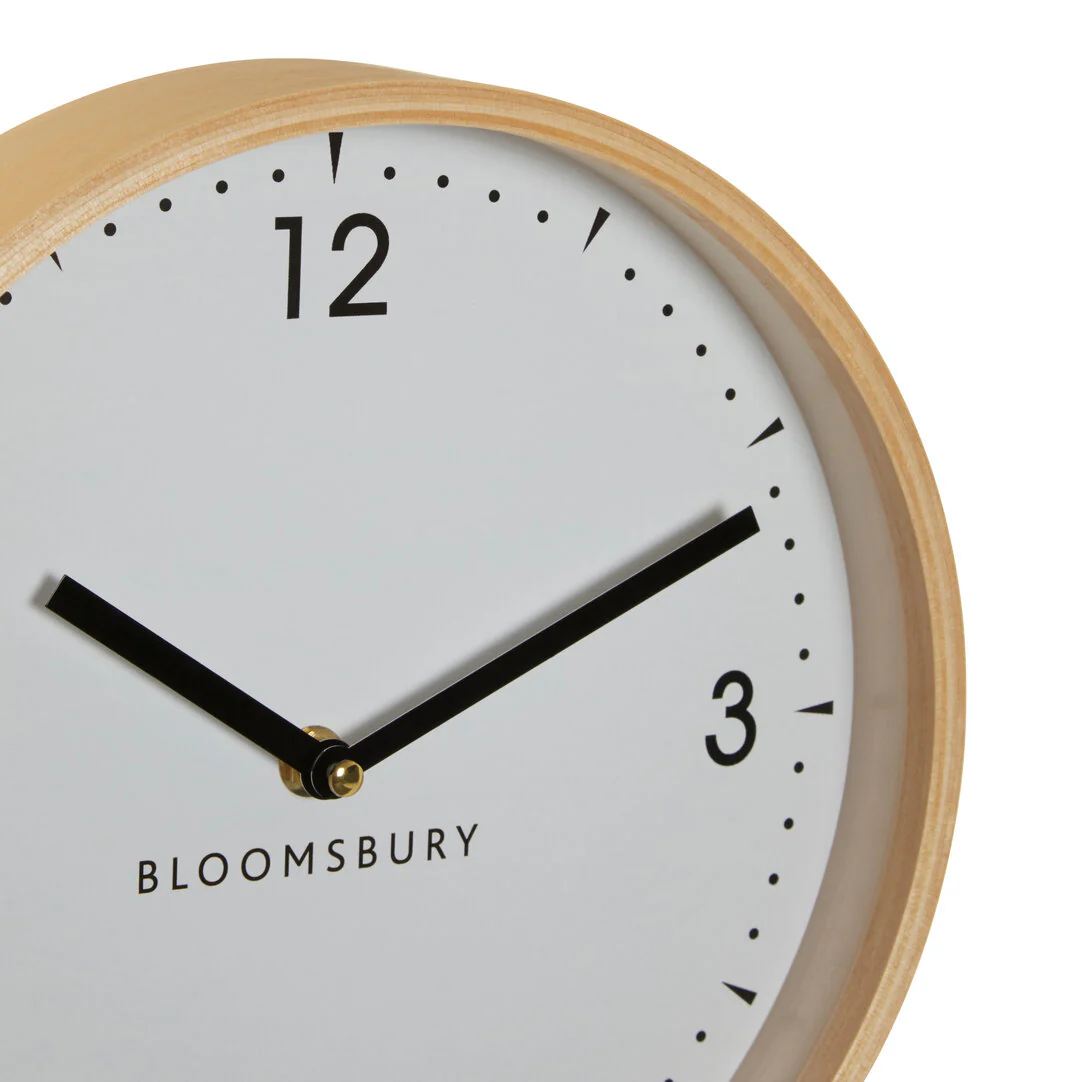 Vitus Small White Face 26cm Wall Clock - Image 5