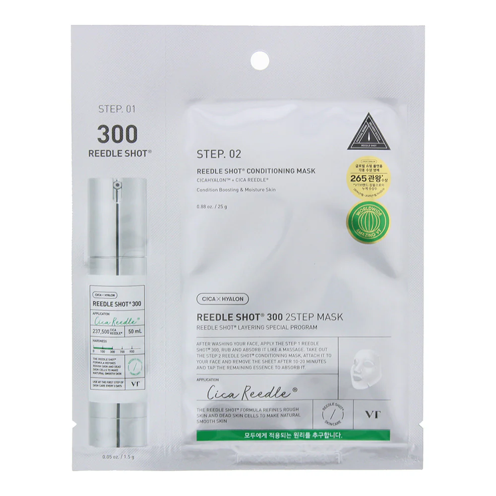 VT Cosmetics Reedle Shot 300 2 Step Mask 26.5g