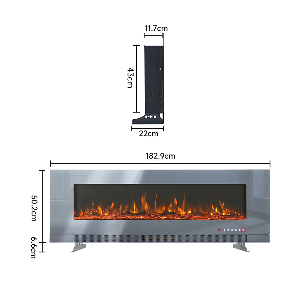 Wall Mounted Electric Fireplace - Image 14