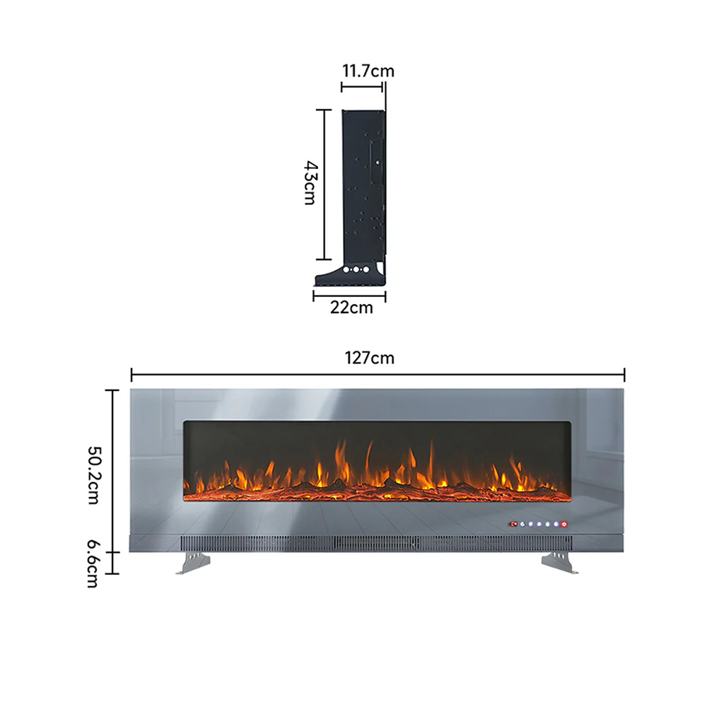 Wall Mounted Electric Fireplace - Image 8