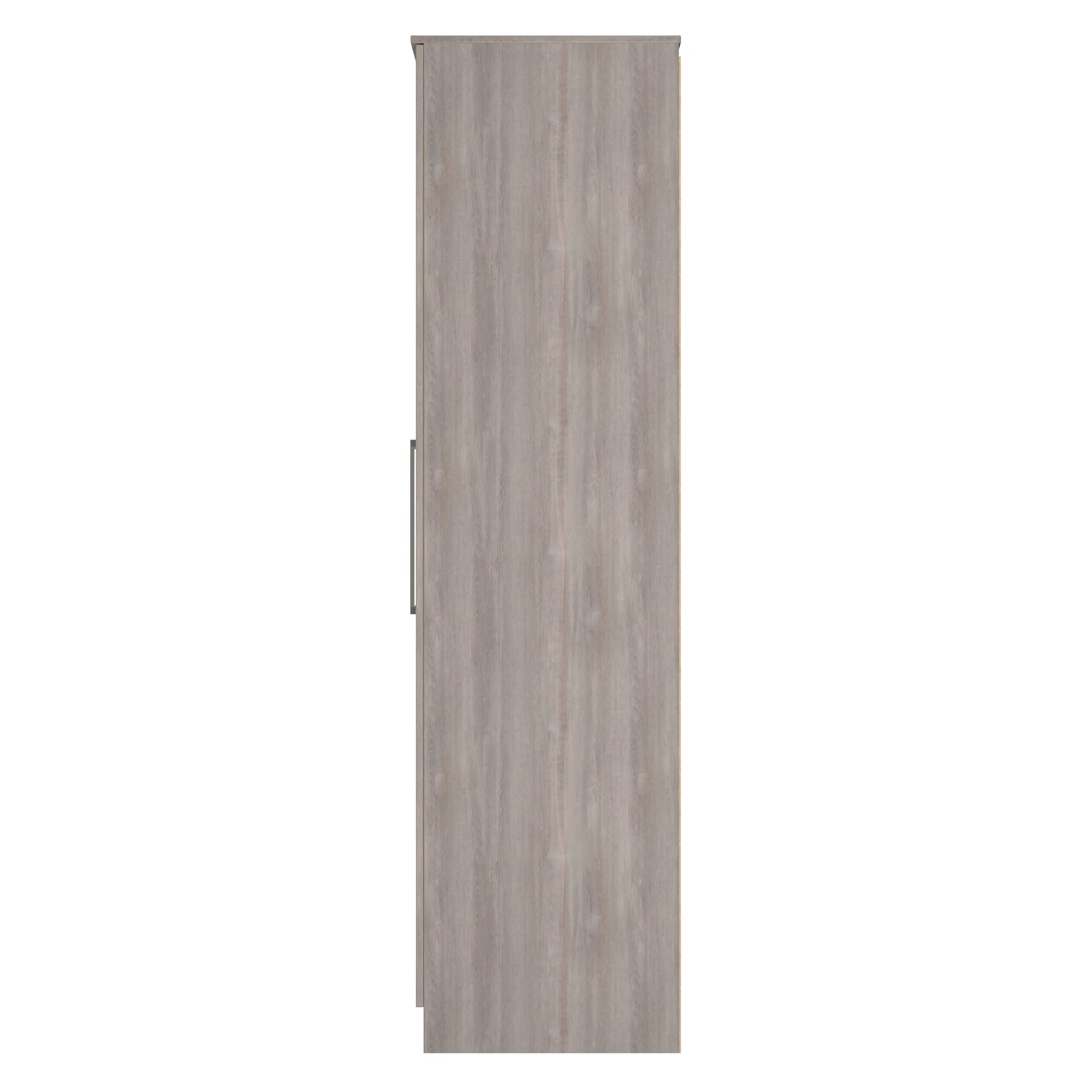 Wellington Ready Assembled 2 Door Wardrobe in Grey Oak - Image 3