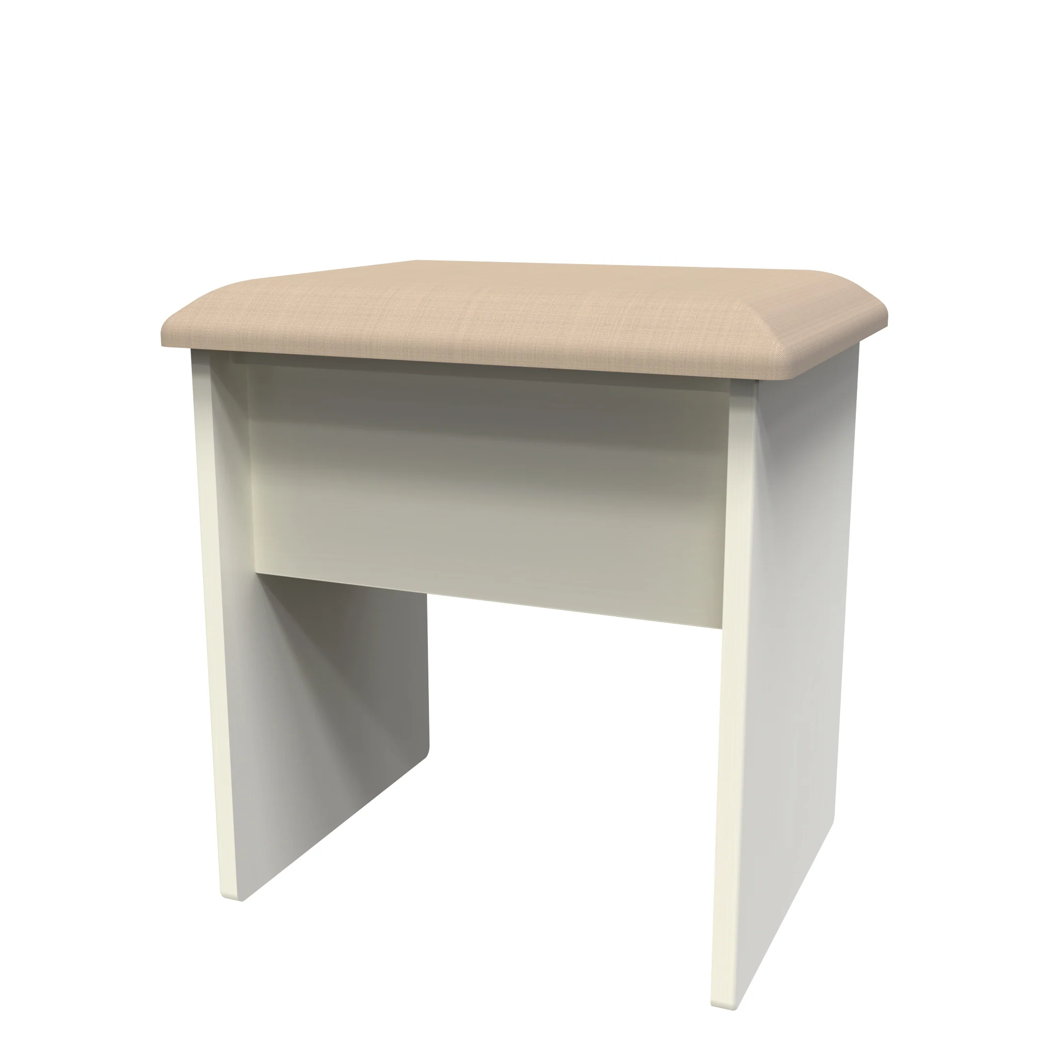 Westminster Ready Assembled Stool in Cream Ash & Riviera Oak