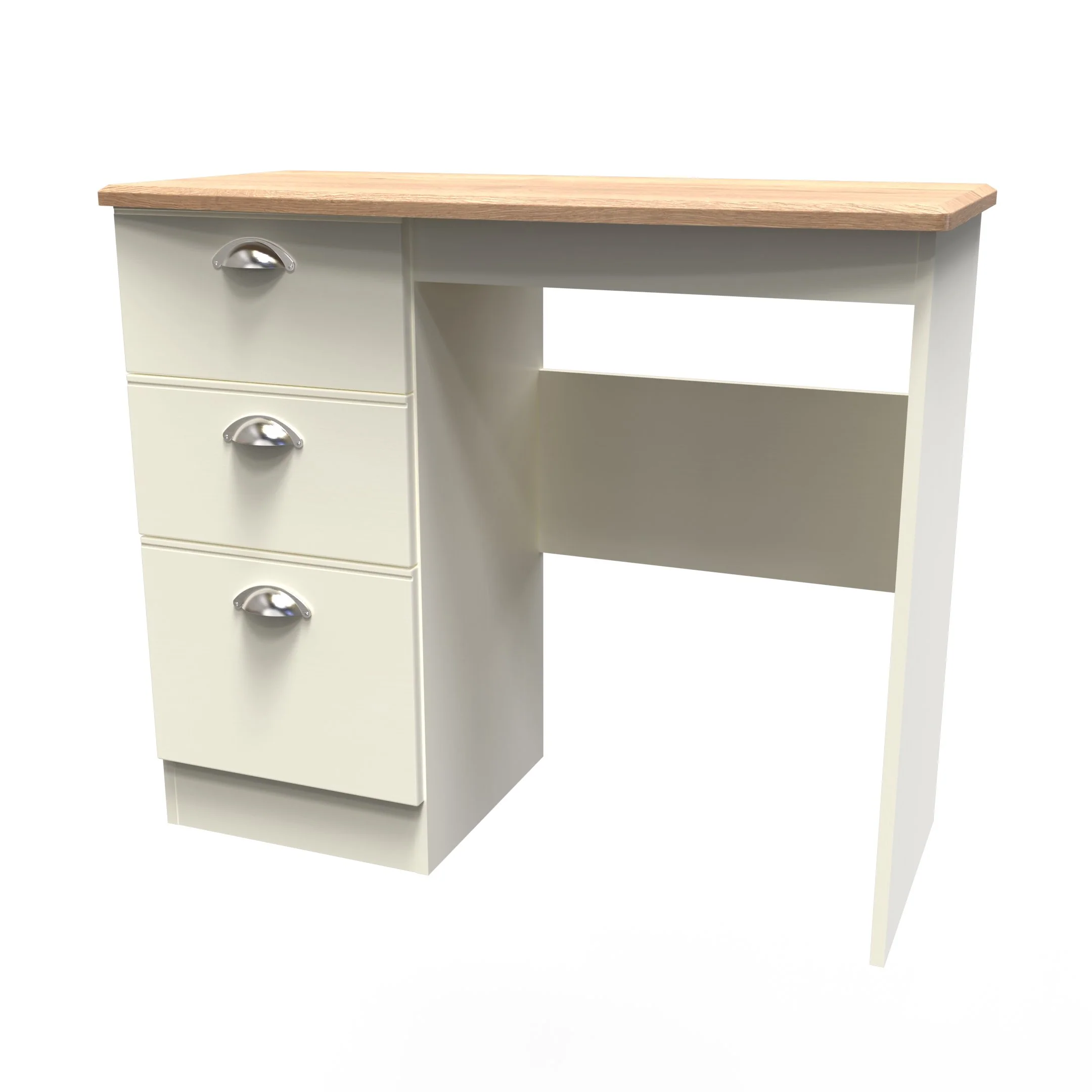 Westminster Ready Assembled Vanity in Cream Ash & Riviera Oak - Image 7