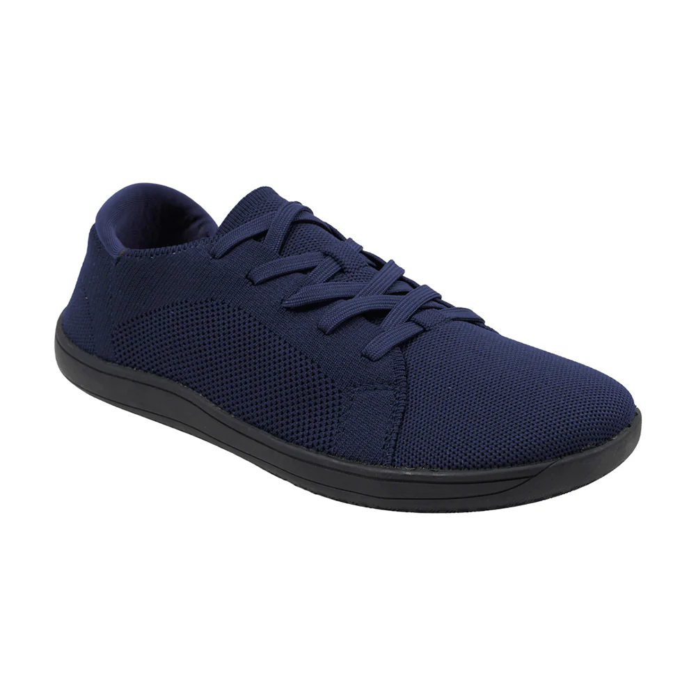 Wide Fit Trainers Comfortable Running Trainers - Navy - Image 6