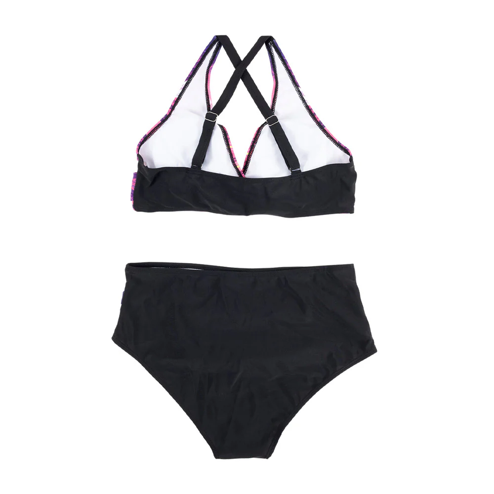 Women Two Piece V-Neckline Bikini Swimsuit - Image 4