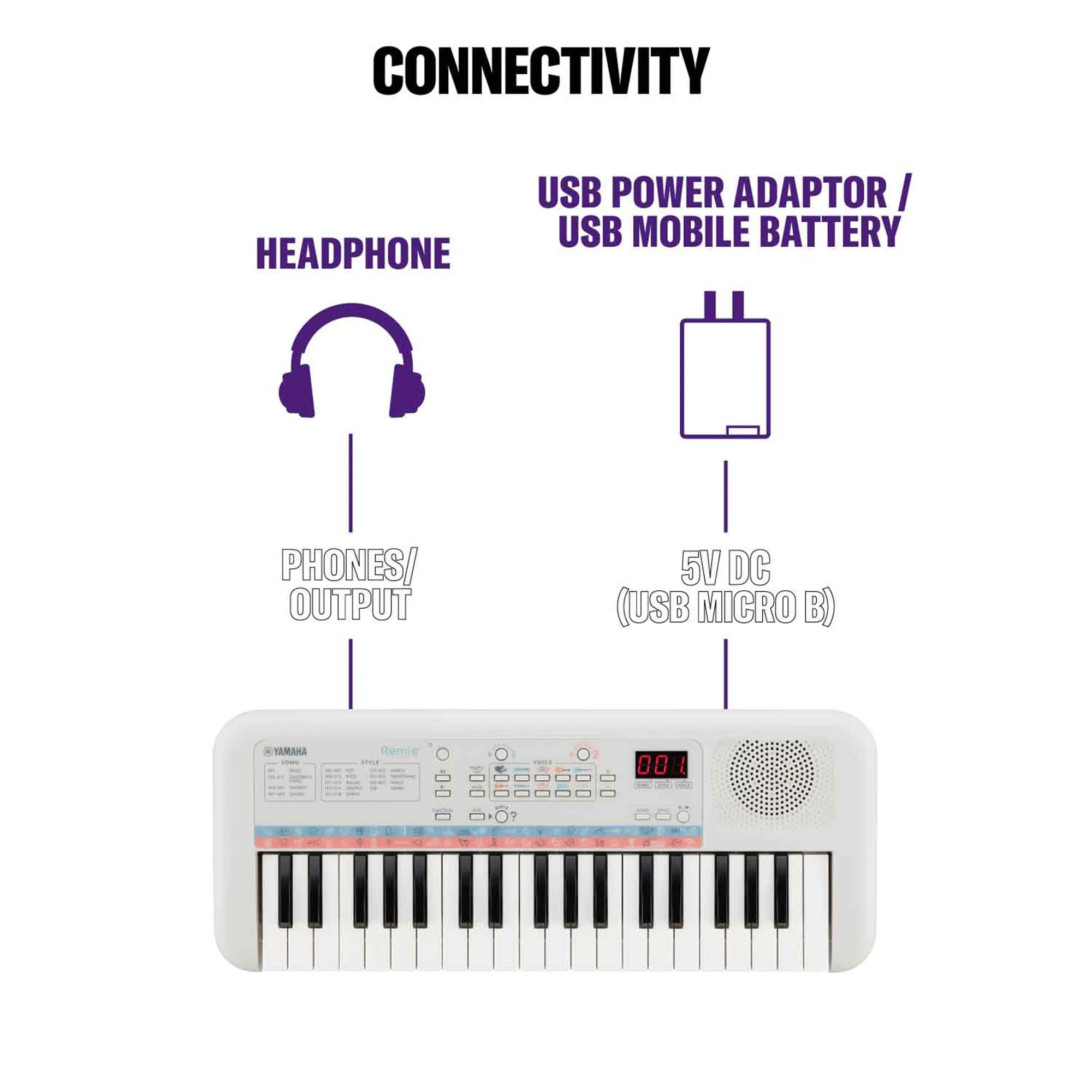Yamaha PSS-E30 Portable Keyboard - Image 5